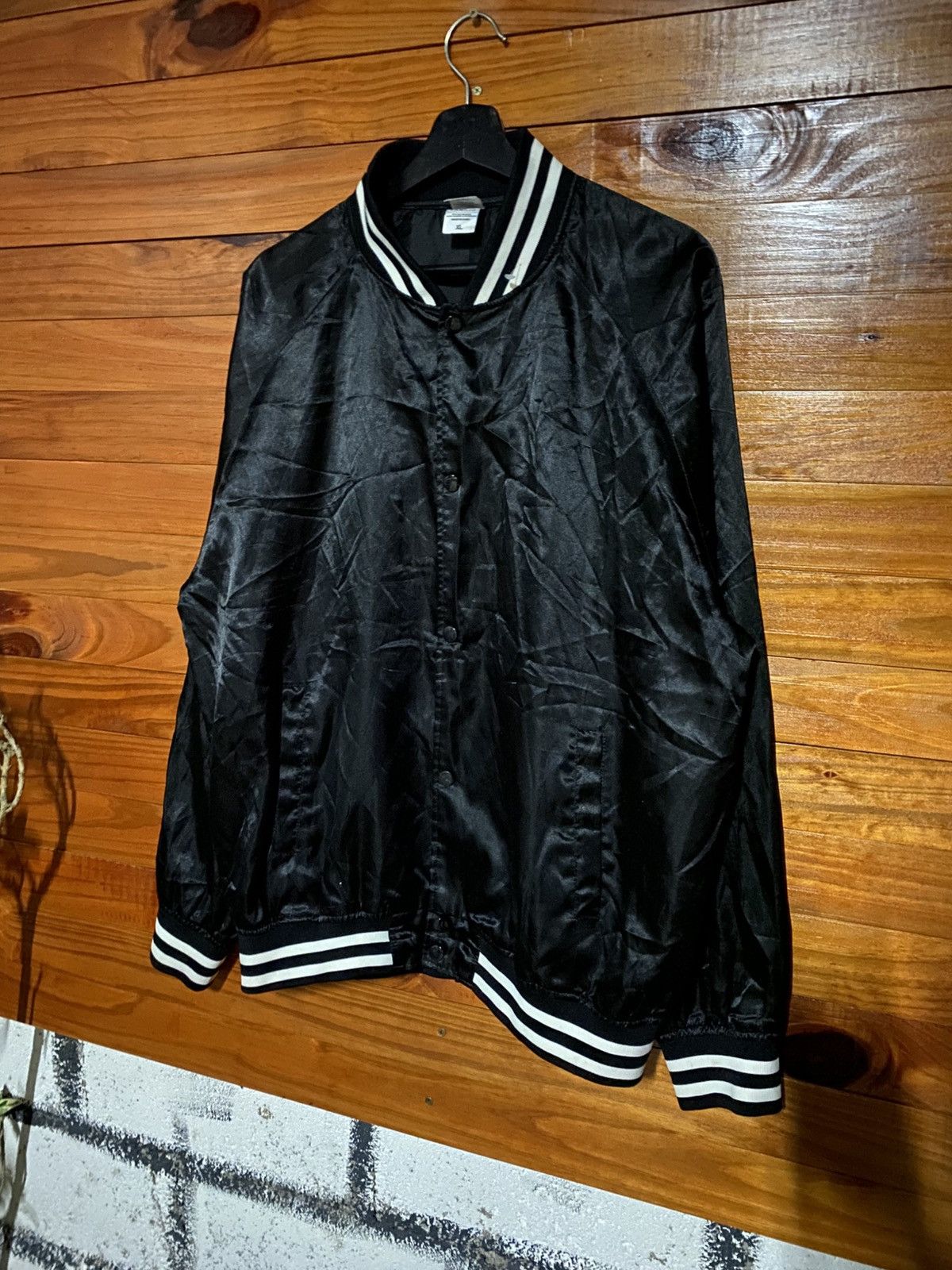 Japanese Brand Car Para Club Numazu Satin Bomber Jacket Japanese Streetwear Size US XL / EU 56 / 4 - 8 Thumbnail
