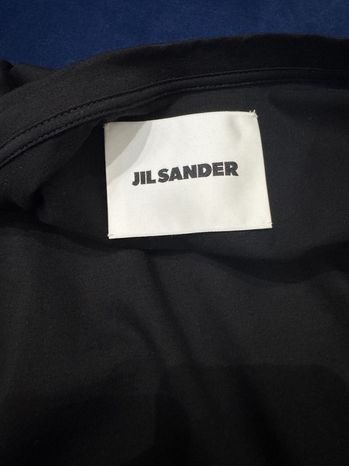 Jil Sander NWT Pocket Detail Long Sleeve T-Shirt - Black, XL Size US XL / EU 56 / 4 - 3 Thumbnail