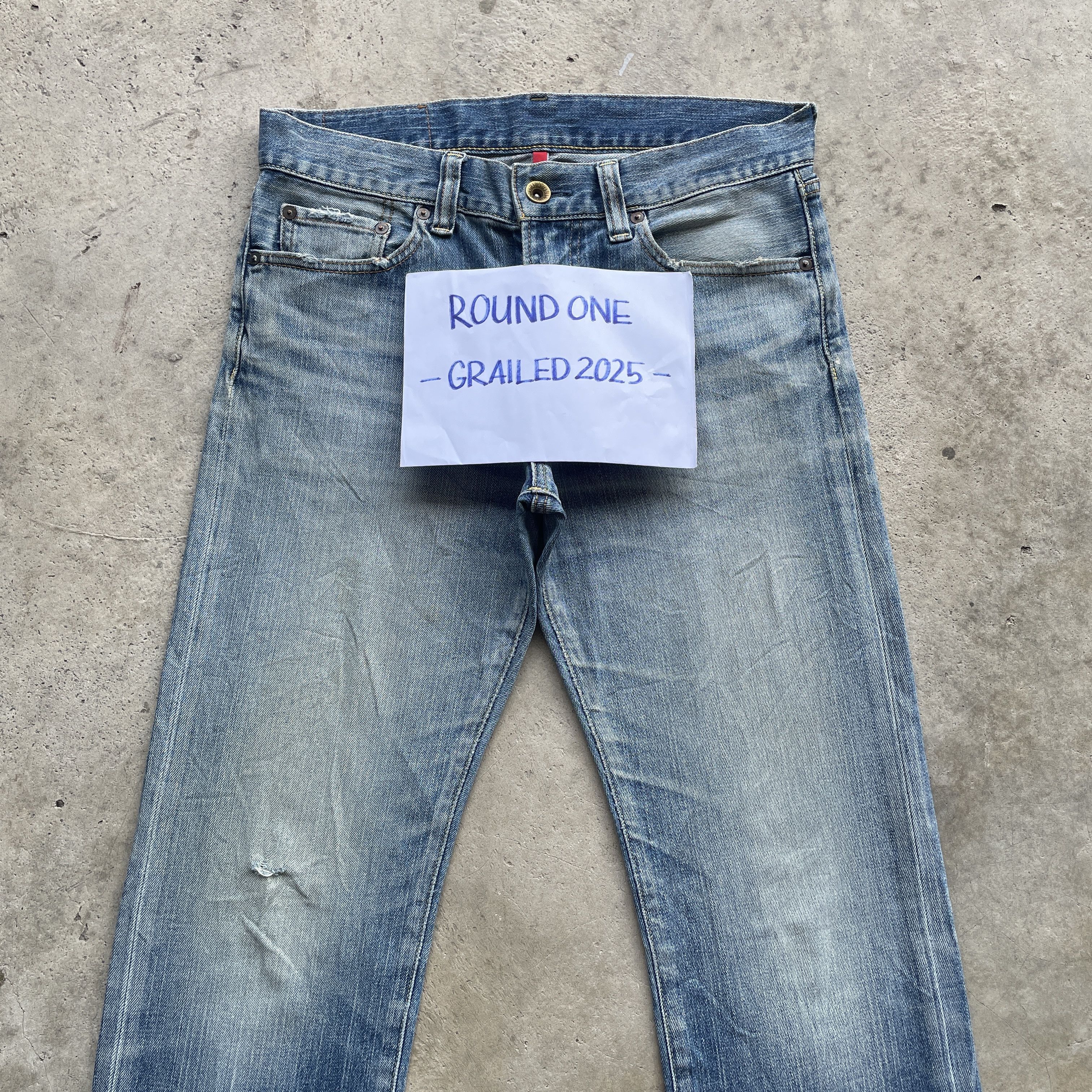 Japanese Brand VINTAGE JAPANESE JEANS FADED PANTS DENIM W32x31.5 Size US 32 / EU 48 - 3 Thumbnail