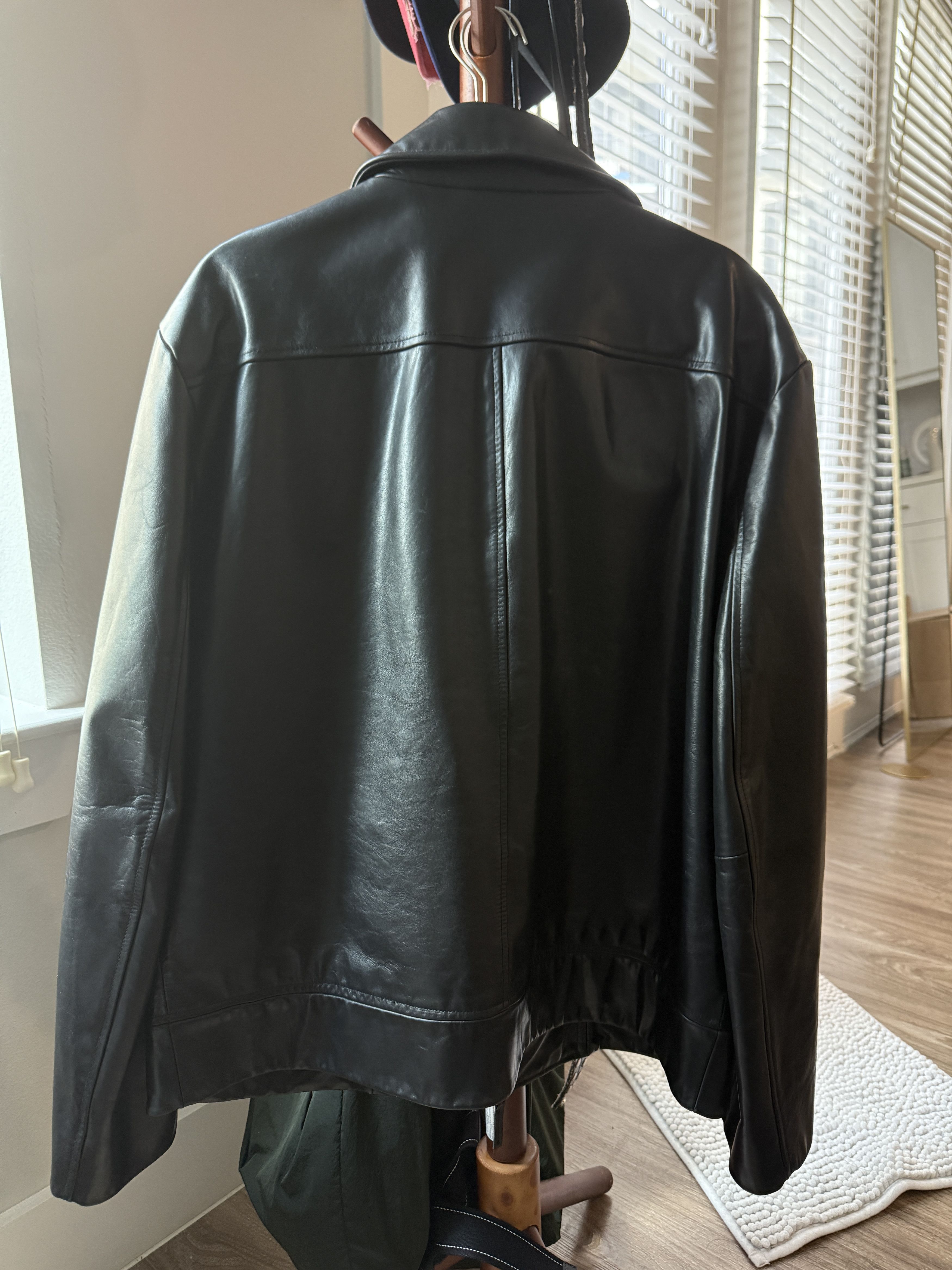 Vuja De Vintage Banana Republic leather jacket in Vuja De style Size US XL / EU 56 / 4 - 3 Thumbnail