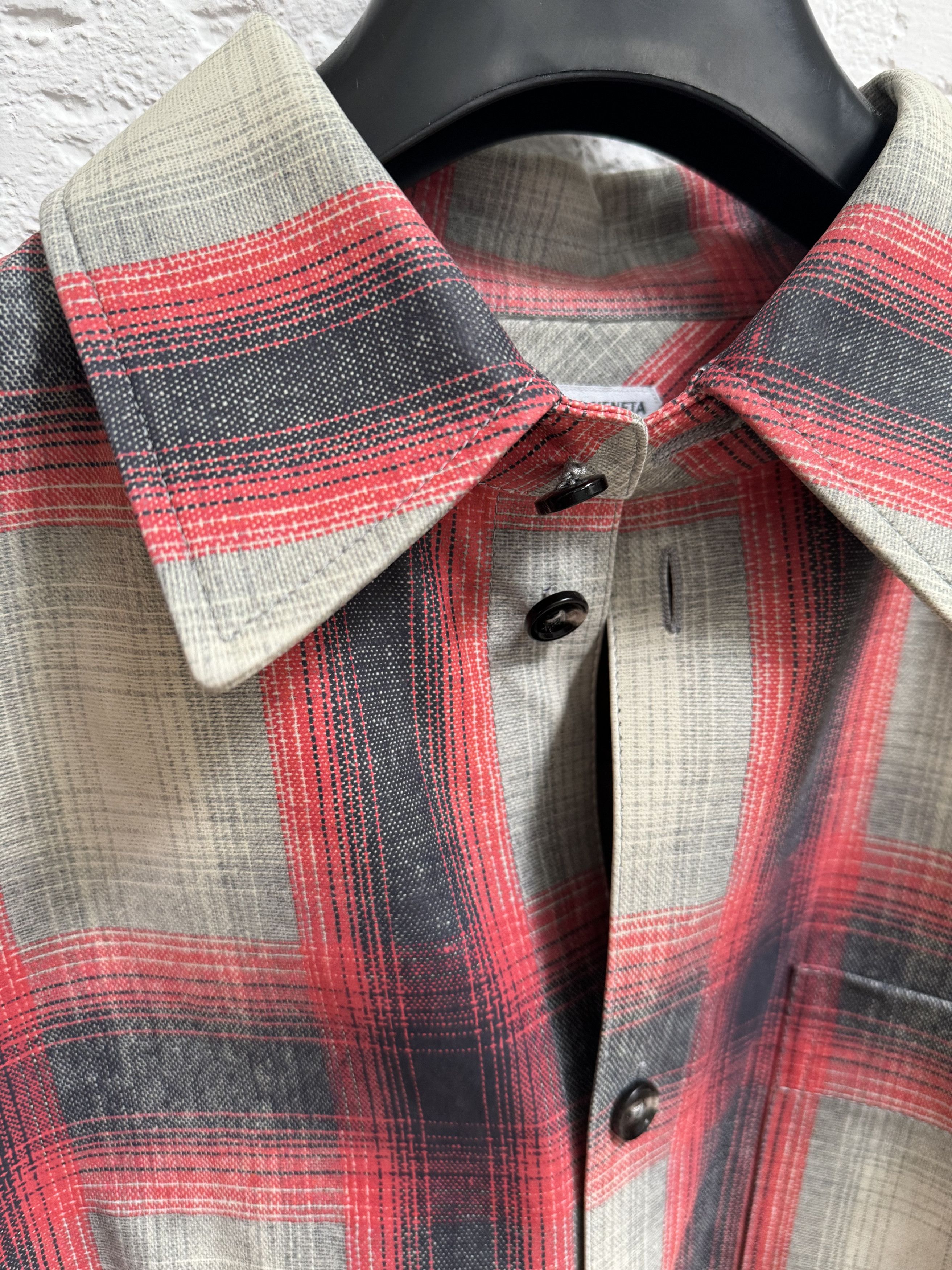 Bottega Veneta Bottega Leather Shirt Size US L / EU 52-54 / 3 - 3 Thumbnail