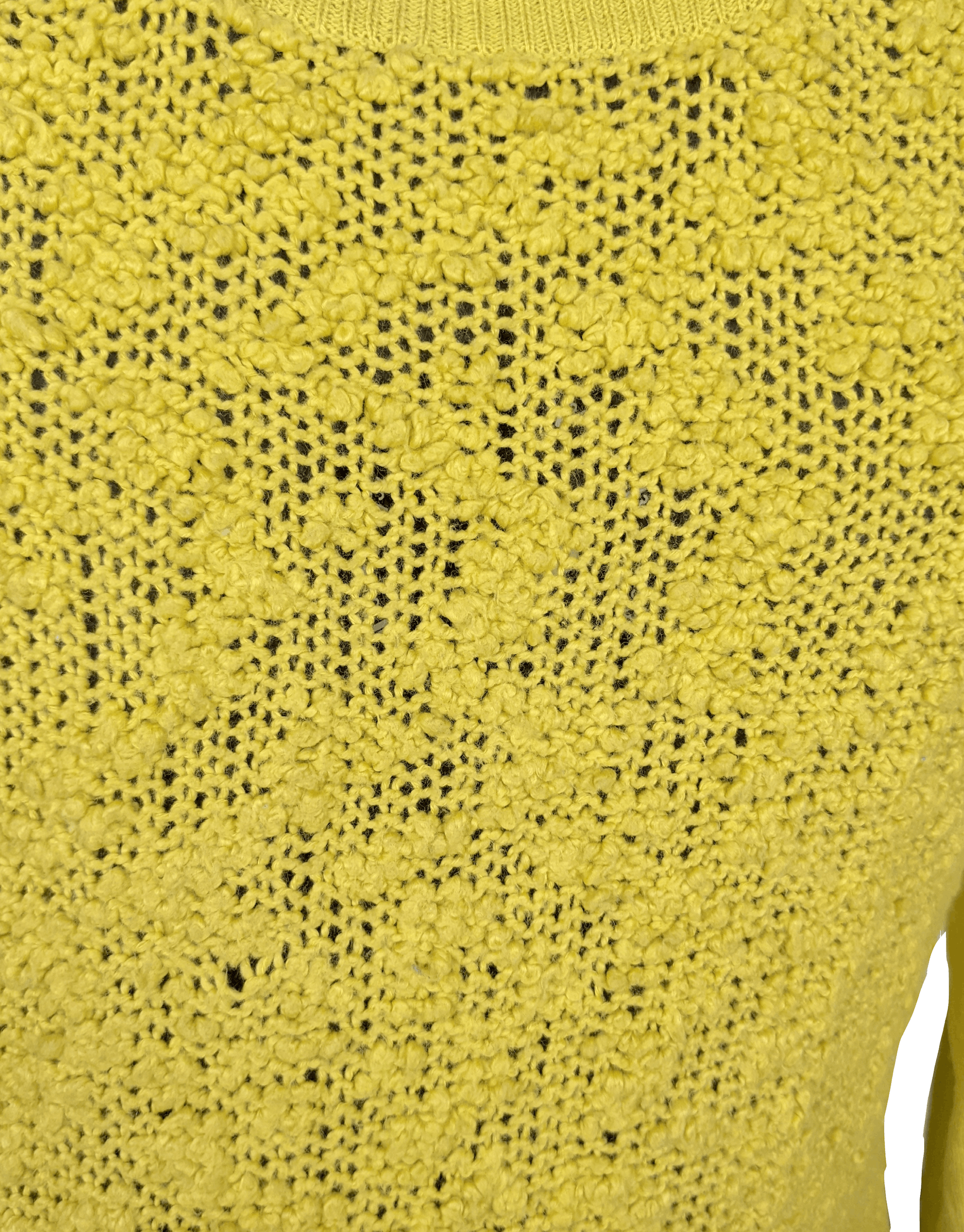 Anthropologie Anthropologie Chartreuse Knit Top Size M / US 6-8 / IT 42-44 - 5 Thumbnail