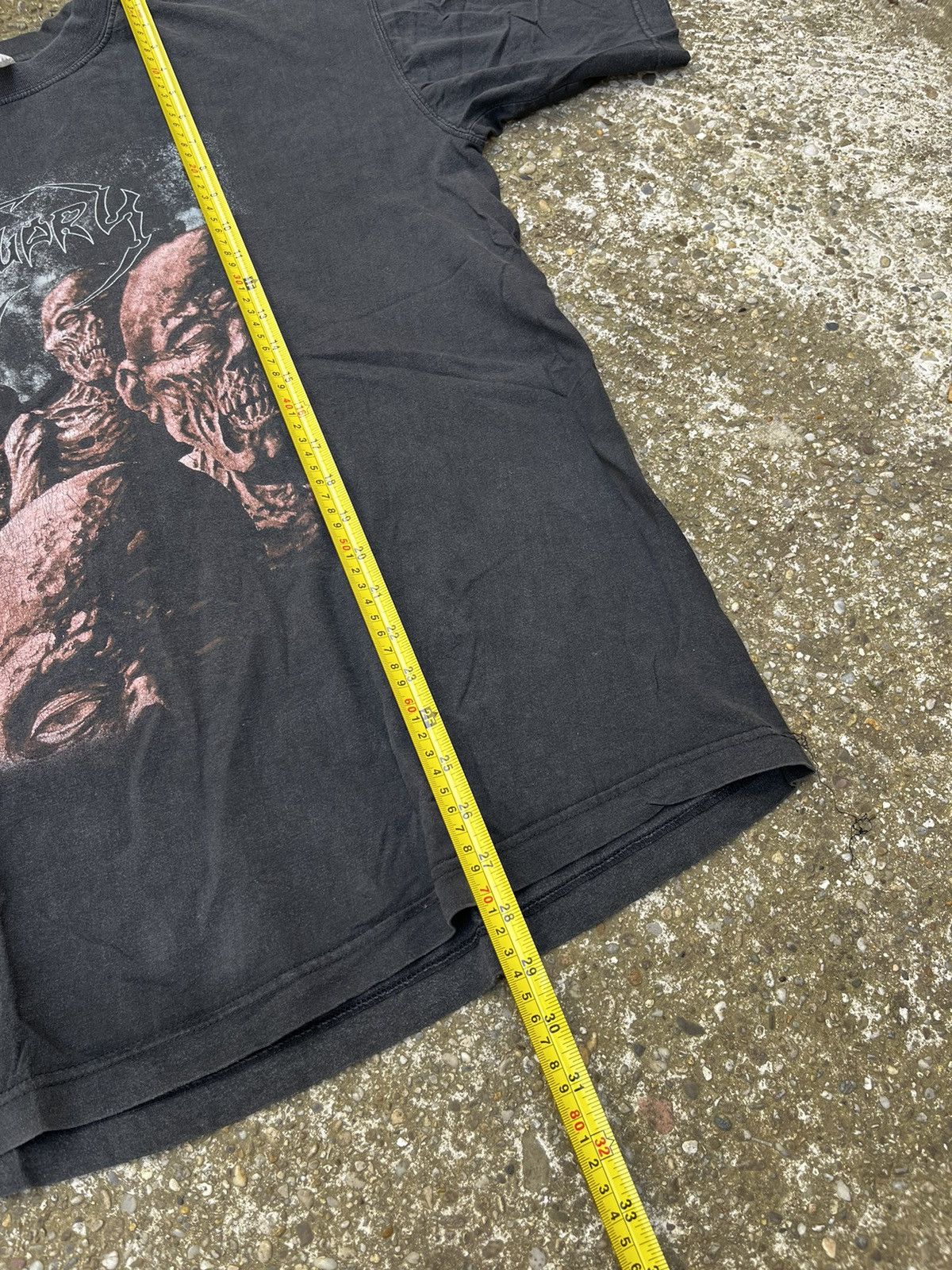 Band Tees × Vintage Obituary back from the dead vintage 90's blue grape t-shirt Size US XL / EU 56 / 4 - 9 Thumbnail