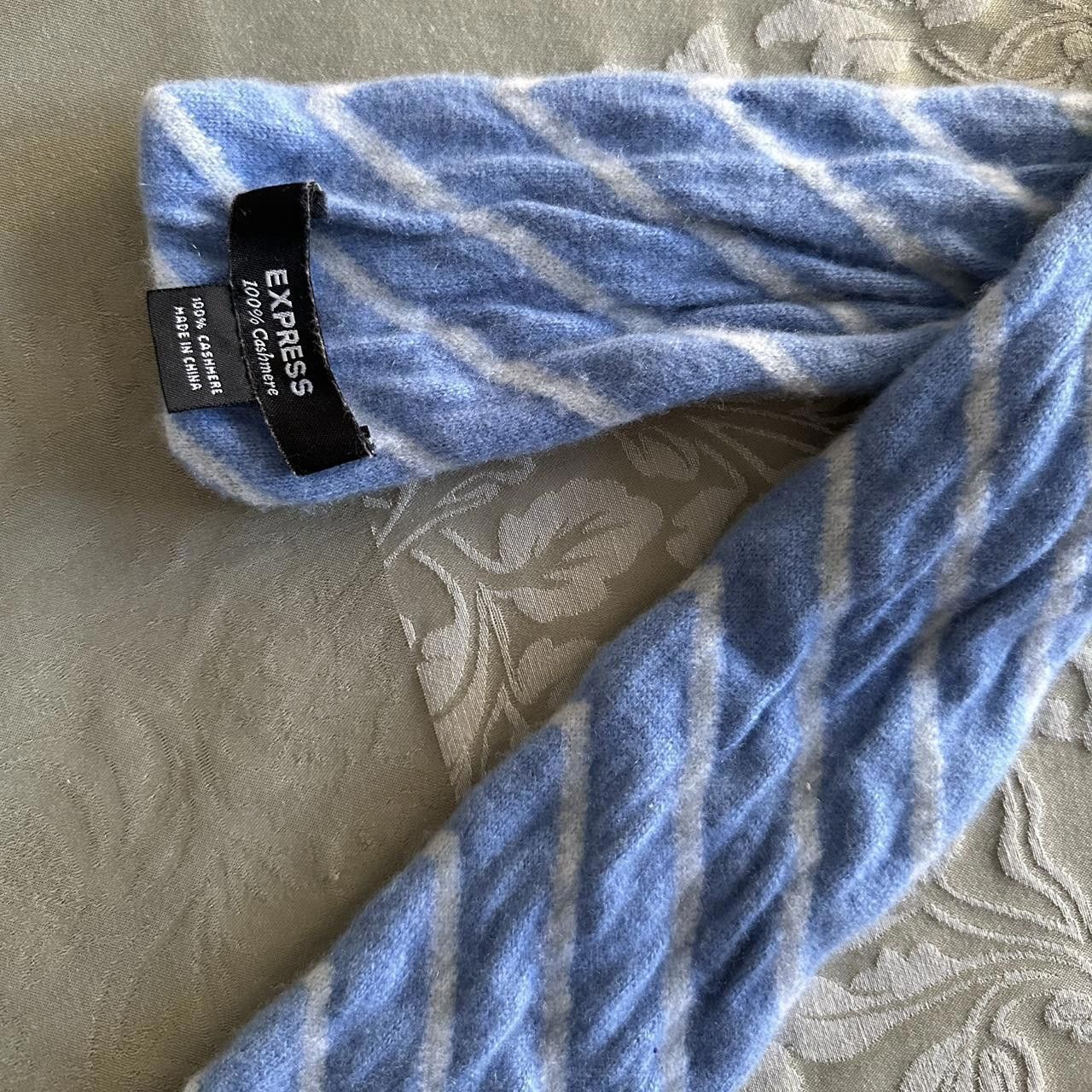 Express Express Kid's Blue and White Scarf-wrap Size ONE SIZE - 3 Thumbnail
