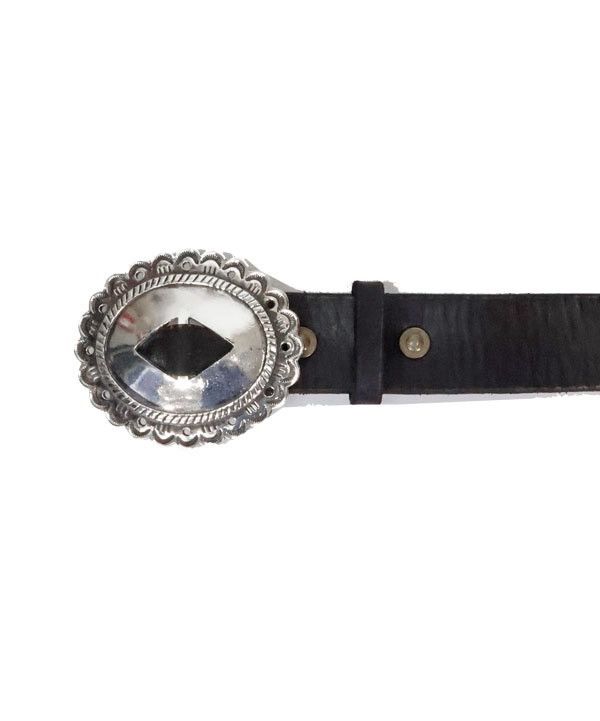 Kapital Kapital Cala Concho Oil leather belt Size ONE SIZE - 3 Thumbnail