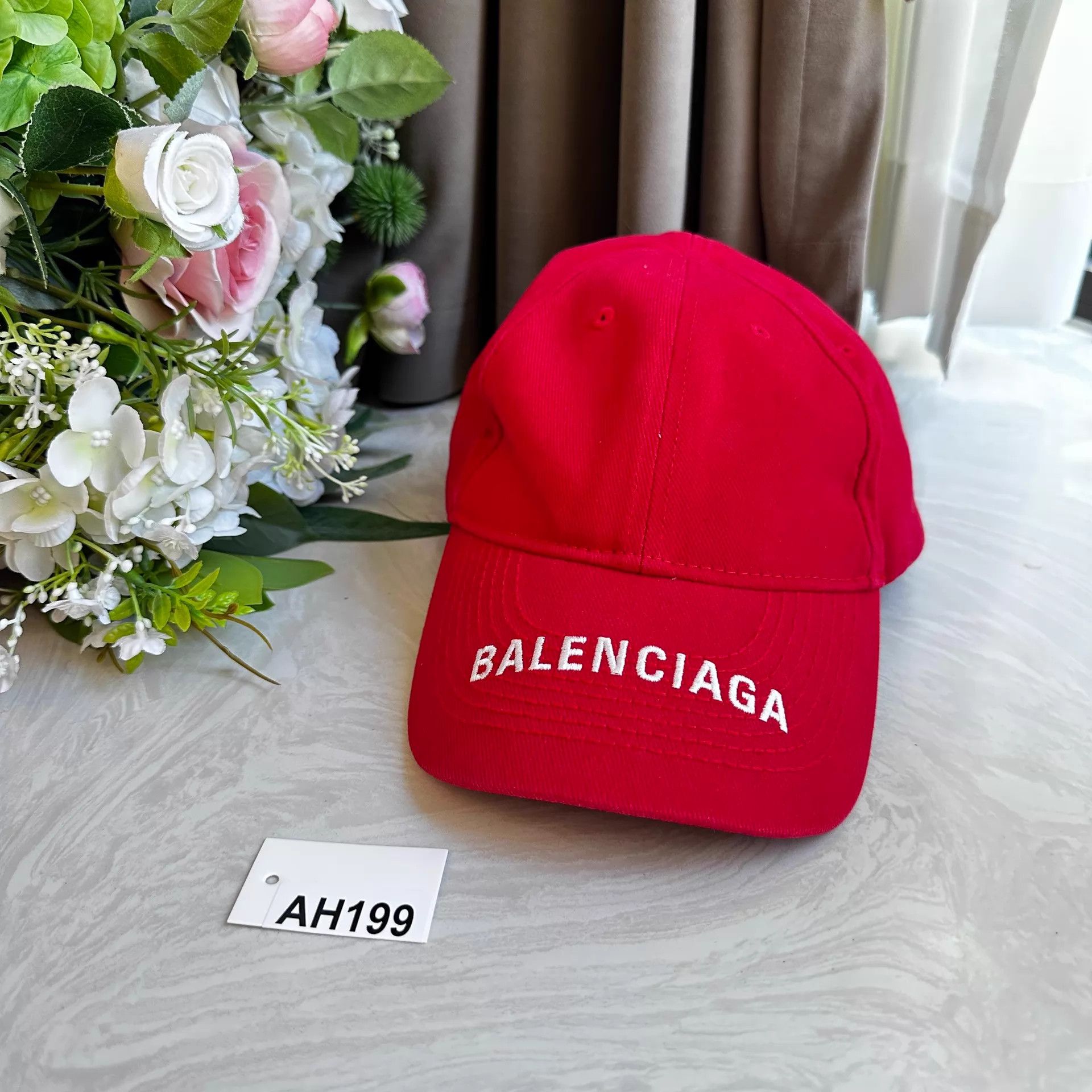 Balenciaga Balenciaga Logo Baseball Cap L AH199 Size ONE SIZE - 5 Thumbnail