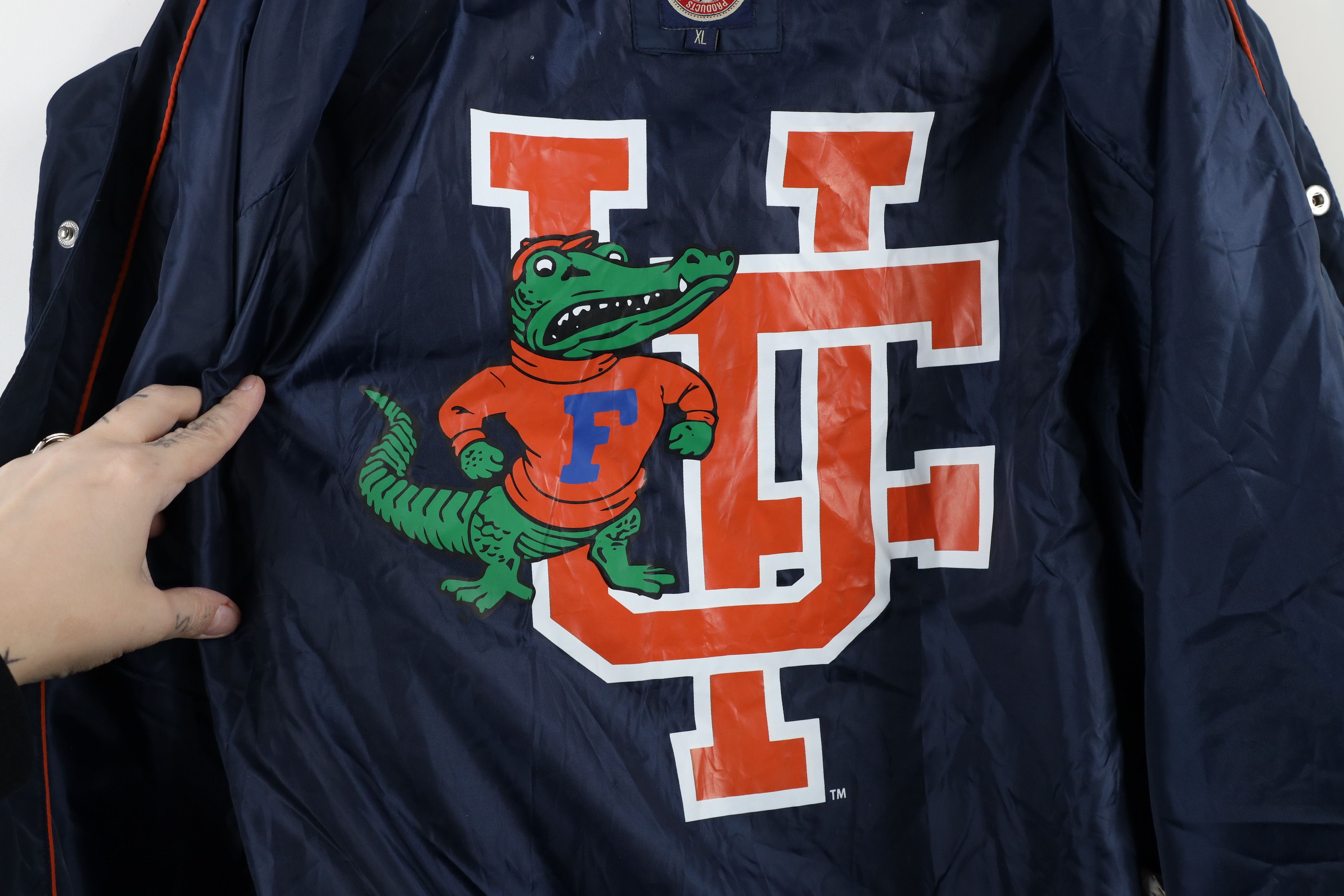 Vintage Vintage University of Florida Varsity Windbreaker Jacket Size US XL / EU 56 / 4 - 8 Thumbnail