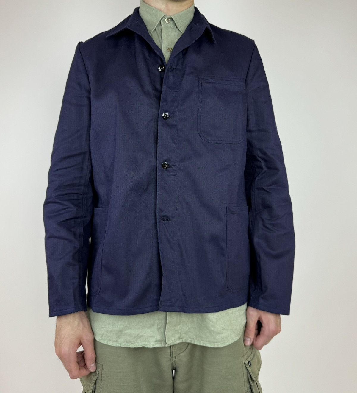Other Augsburger Workwear jacket Worker Canvas jacket Mens size 52 Size US L / EU 52-54 / 3 - 2 Thumbnail