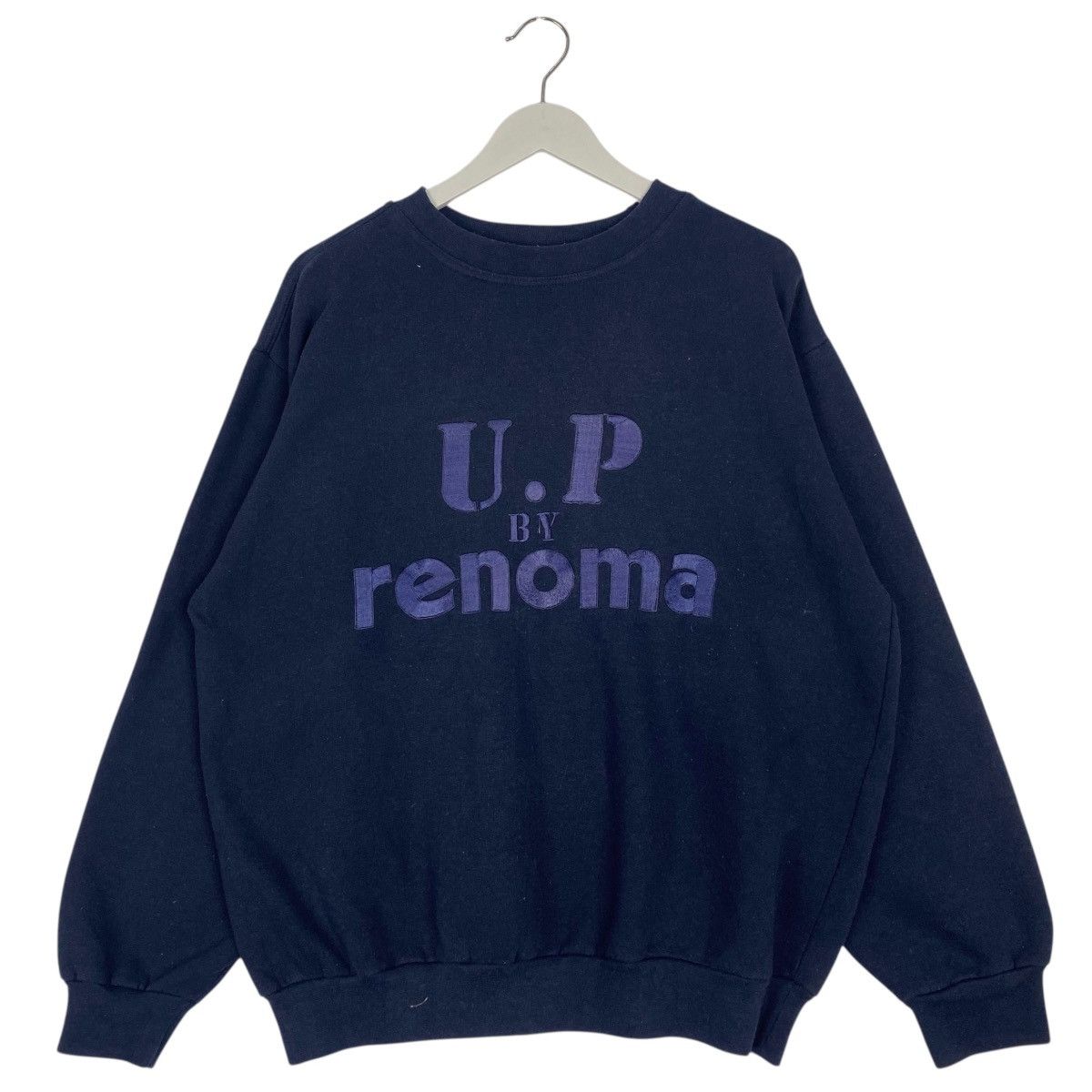 Other Vintage UPRenoma Sweatshirt Crewneck Big Logo In Italy Blue Size US M / EU 48-50 / 2 - 1 Thumbnail