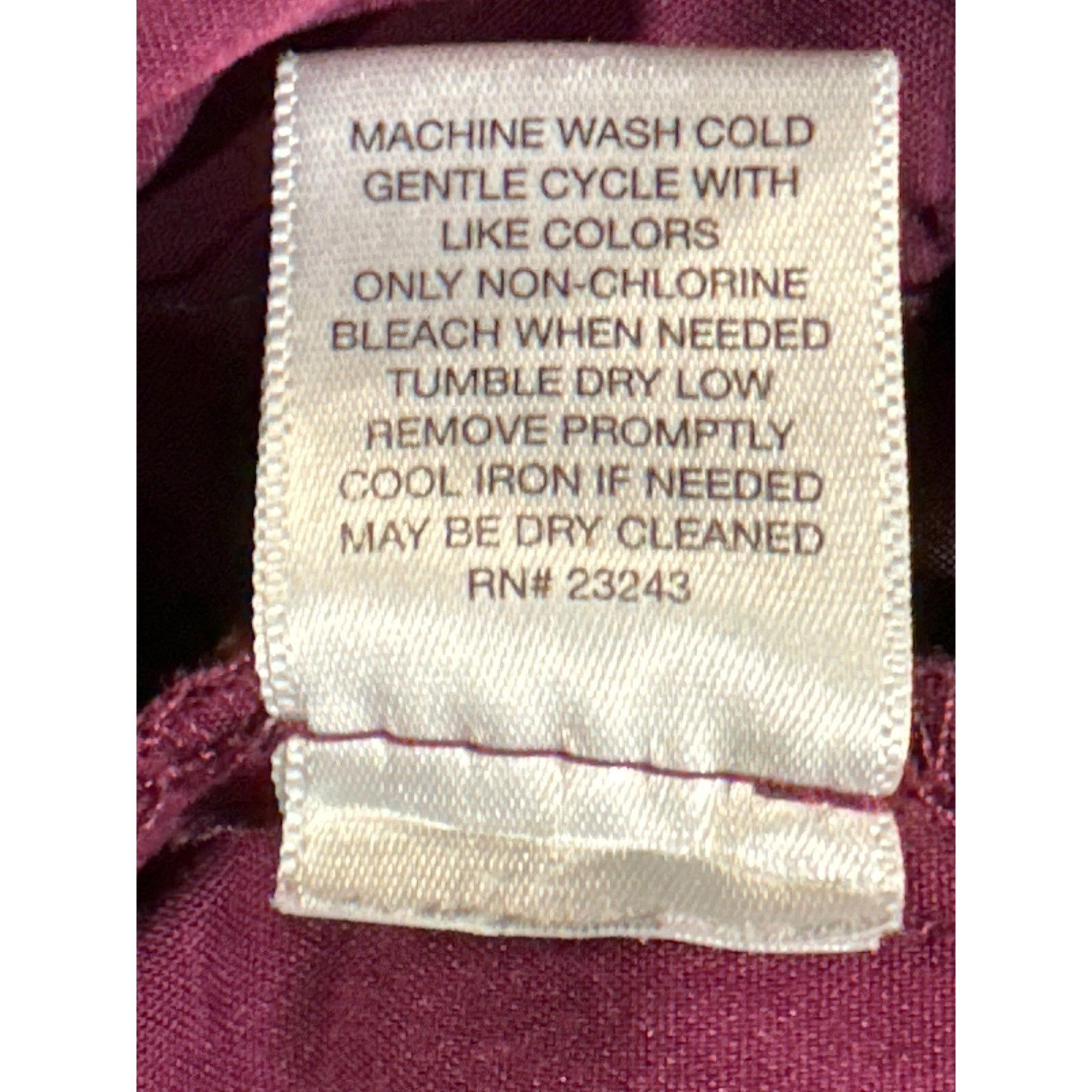 Other 7th Avenue Design Studio Size 4 Burgundy Chino Dress Pants S Size 27" / US 4 / IT 40 - 7 Thumbnail