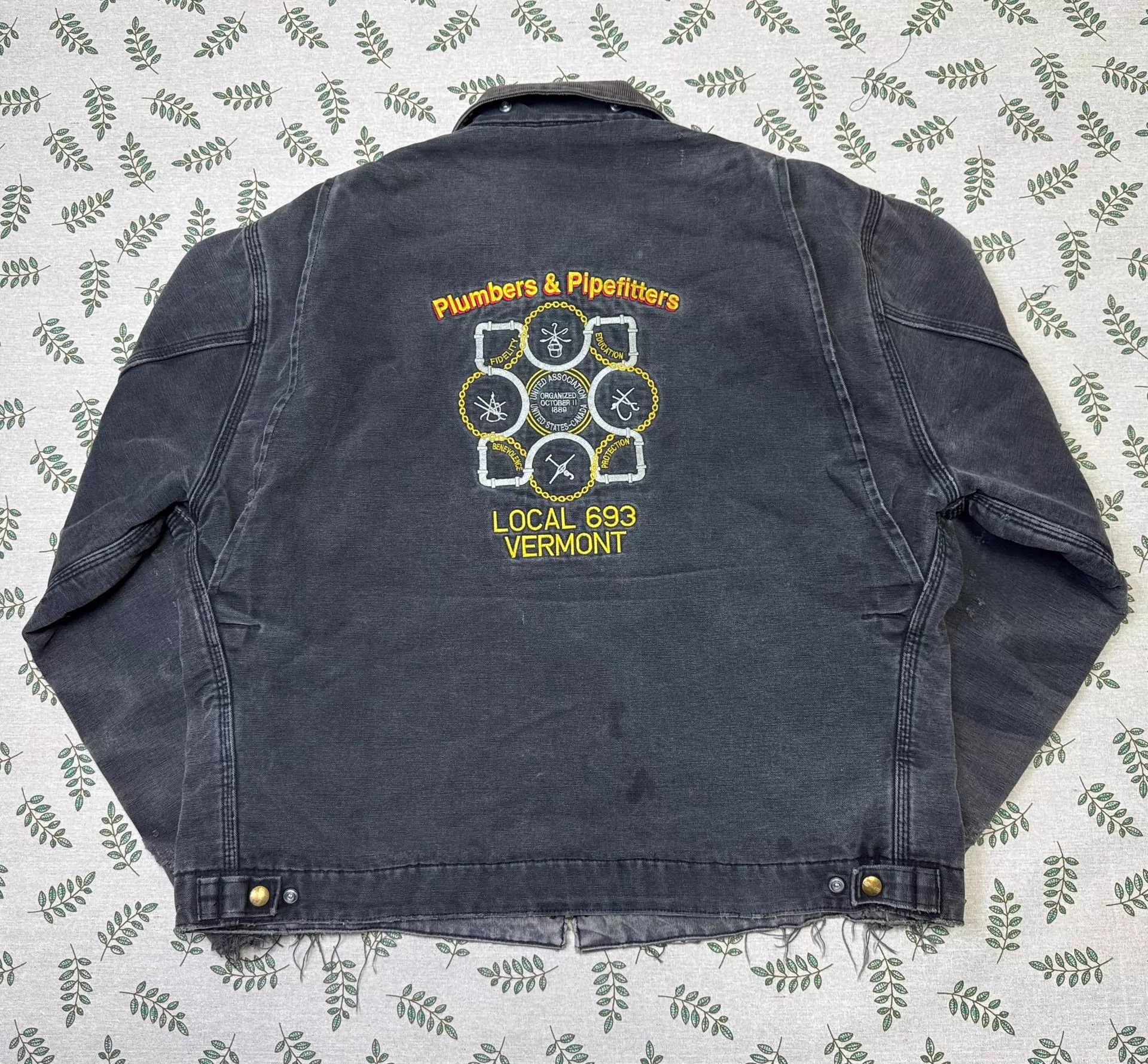 Carhartt Vintage Carhartt J01 Detroit Jacket Black 48/XL Size US M / EU 48-50 / 2 - 5 Thumbnail