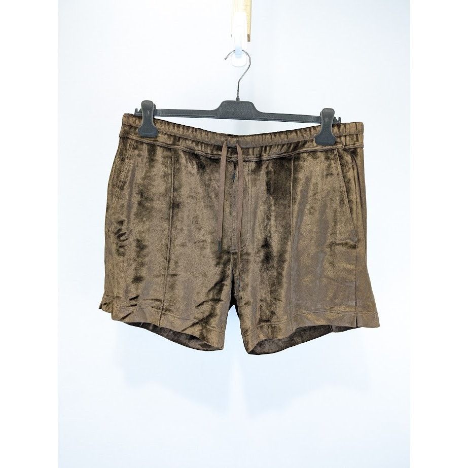 Tom Ford o1rshd1 Velour Drawstring Shorts in Brown Size US 40 / EU 56 - 1 Thumbnail