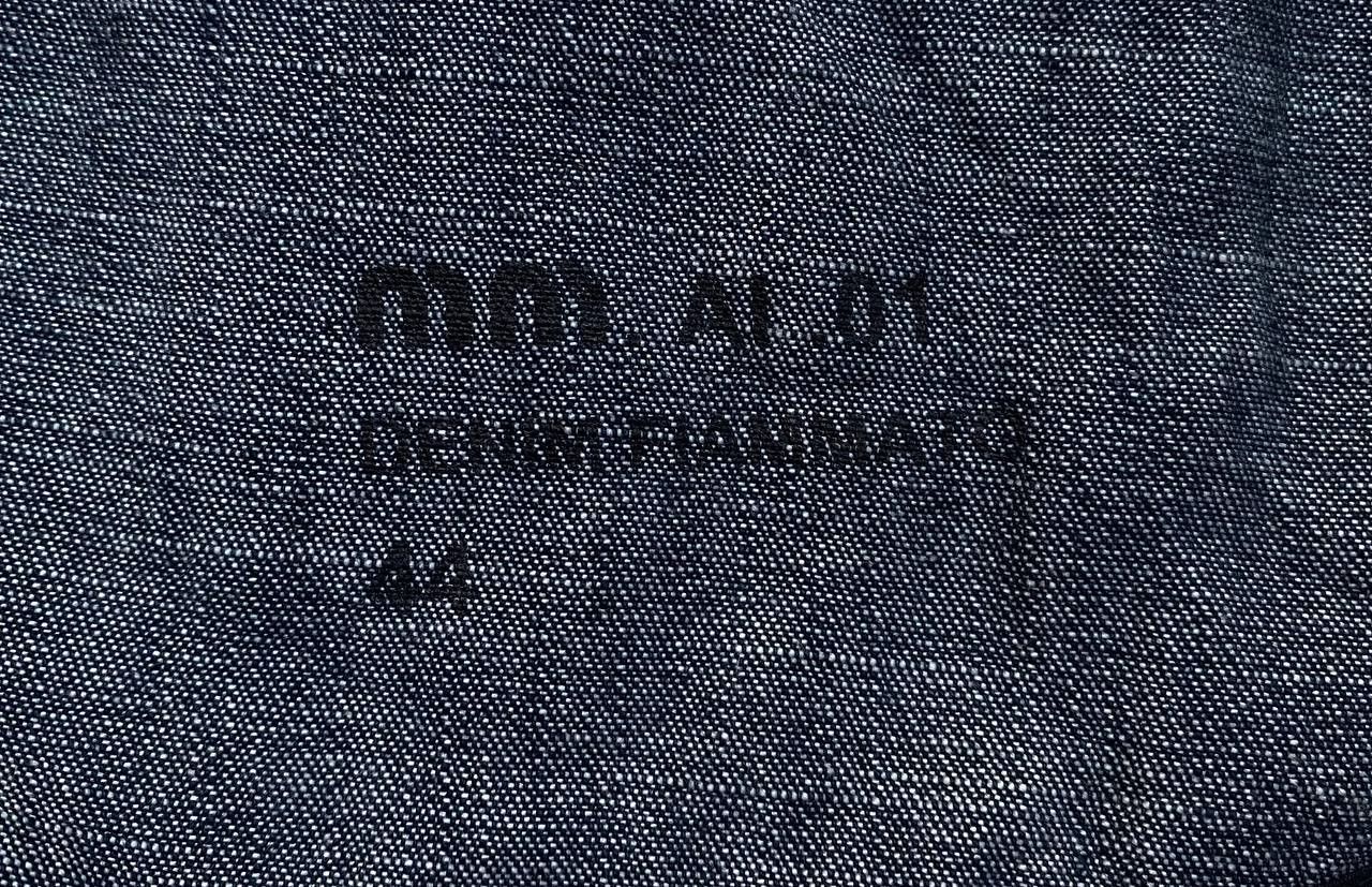 Miu Miu Miu Miu - Prada - FW01 Denim Fiammato Denim Blazer Size M / US 6-8 / IT 42-44 - 10 Thumbnail