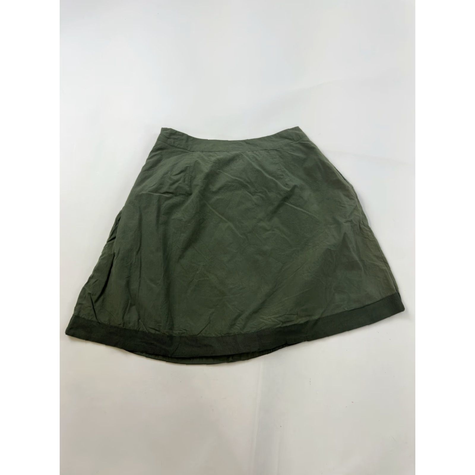 Banana Republic Banana Republic Skirt Women Regular Size 0 Army Green Mini Slit/Slash Pocket Fall - Mens? Wait. Size 25" / US 0 / IT 36 - 2 Thumbnail