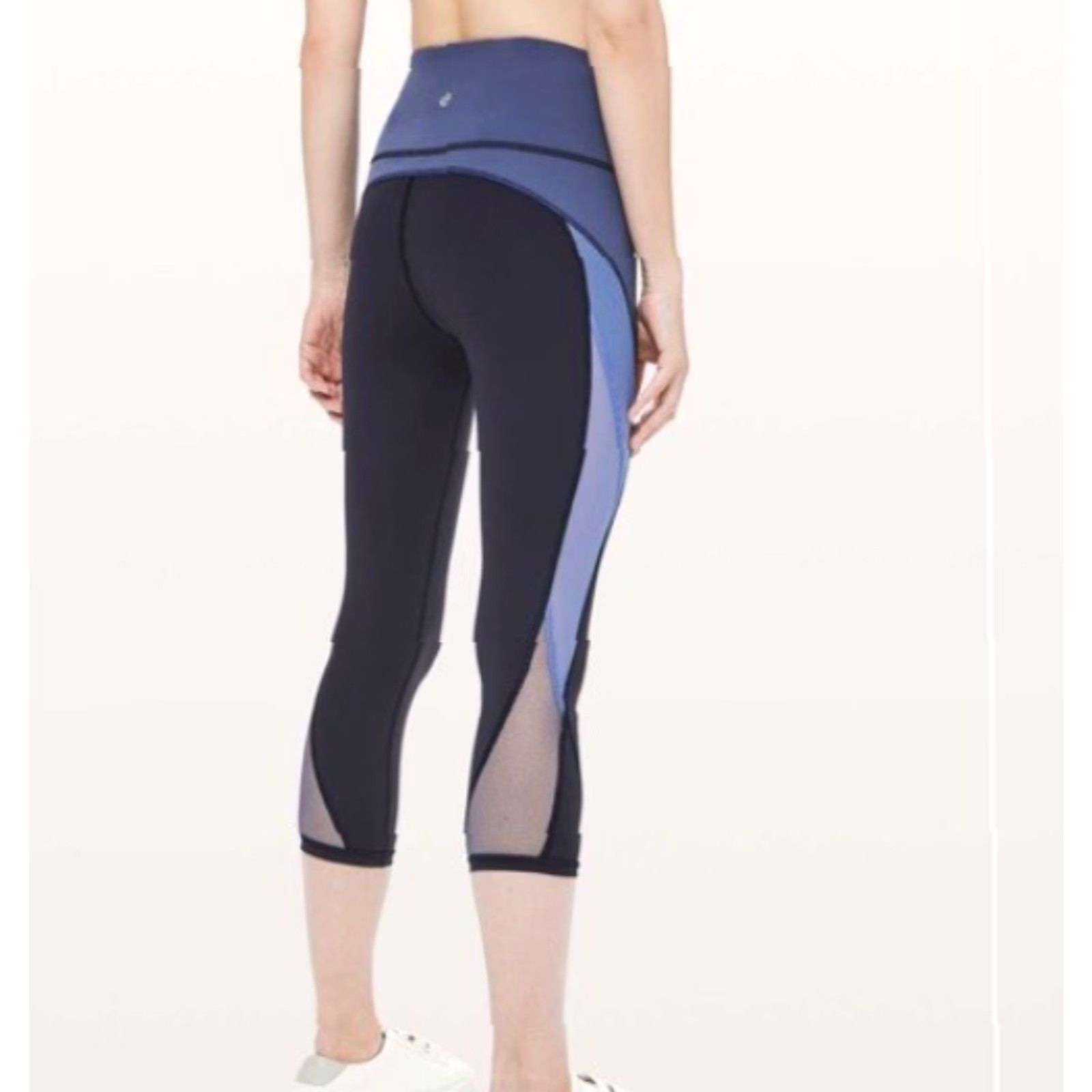 Lululemon Lululemon Colour Me Ombre Leggings Womens Size 6 Blue High Rise Tight Cropped 21” Inseam Athletic Size 28" / US 6 / IT 42 - 2 Thumbnail