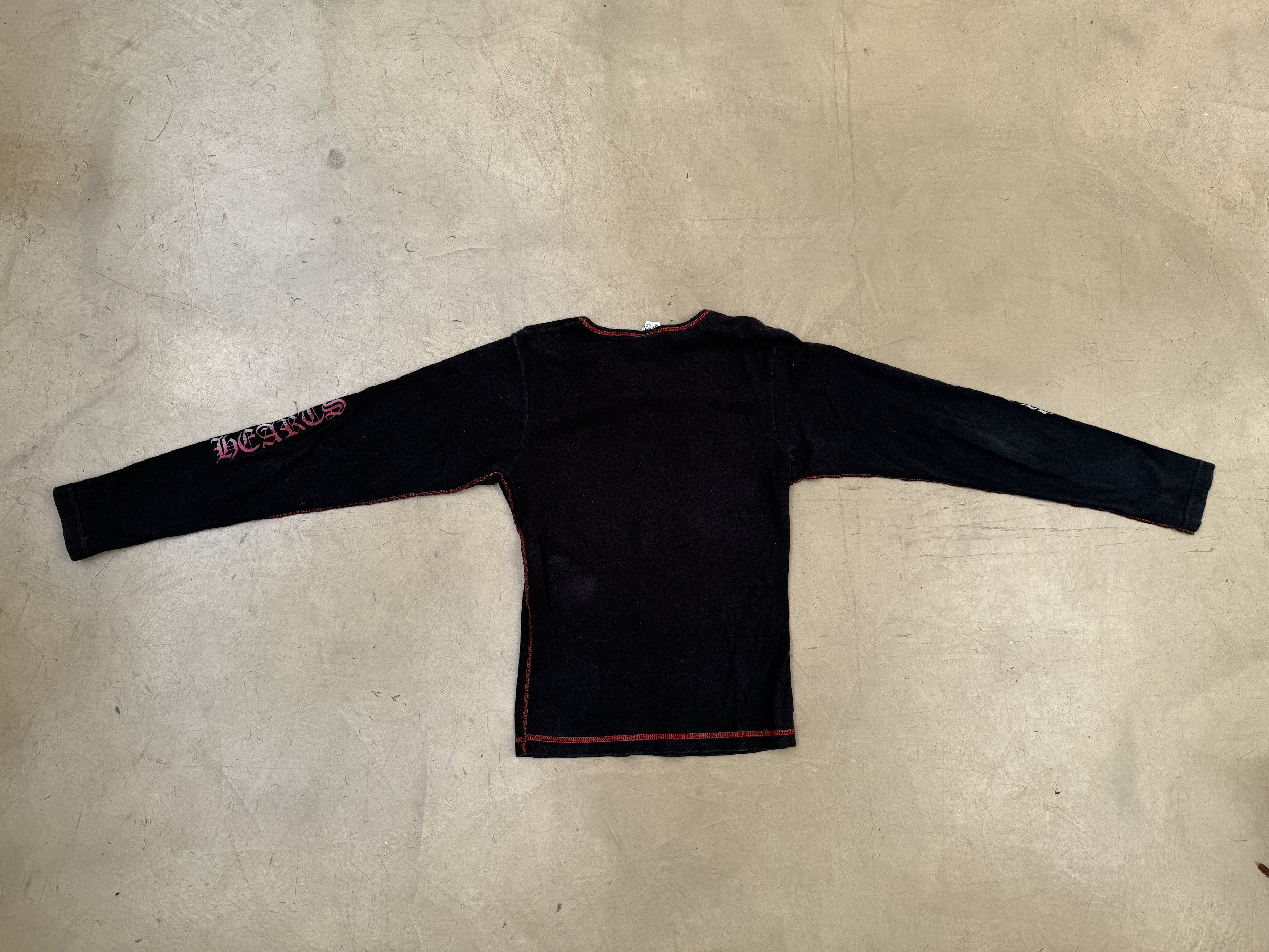 Chrome Hearts Chrome Hearts Gradient T Bar Red Stitch Longsleeve Tshirt Size L / US 10 / IT 46 - 5 Thumbnail