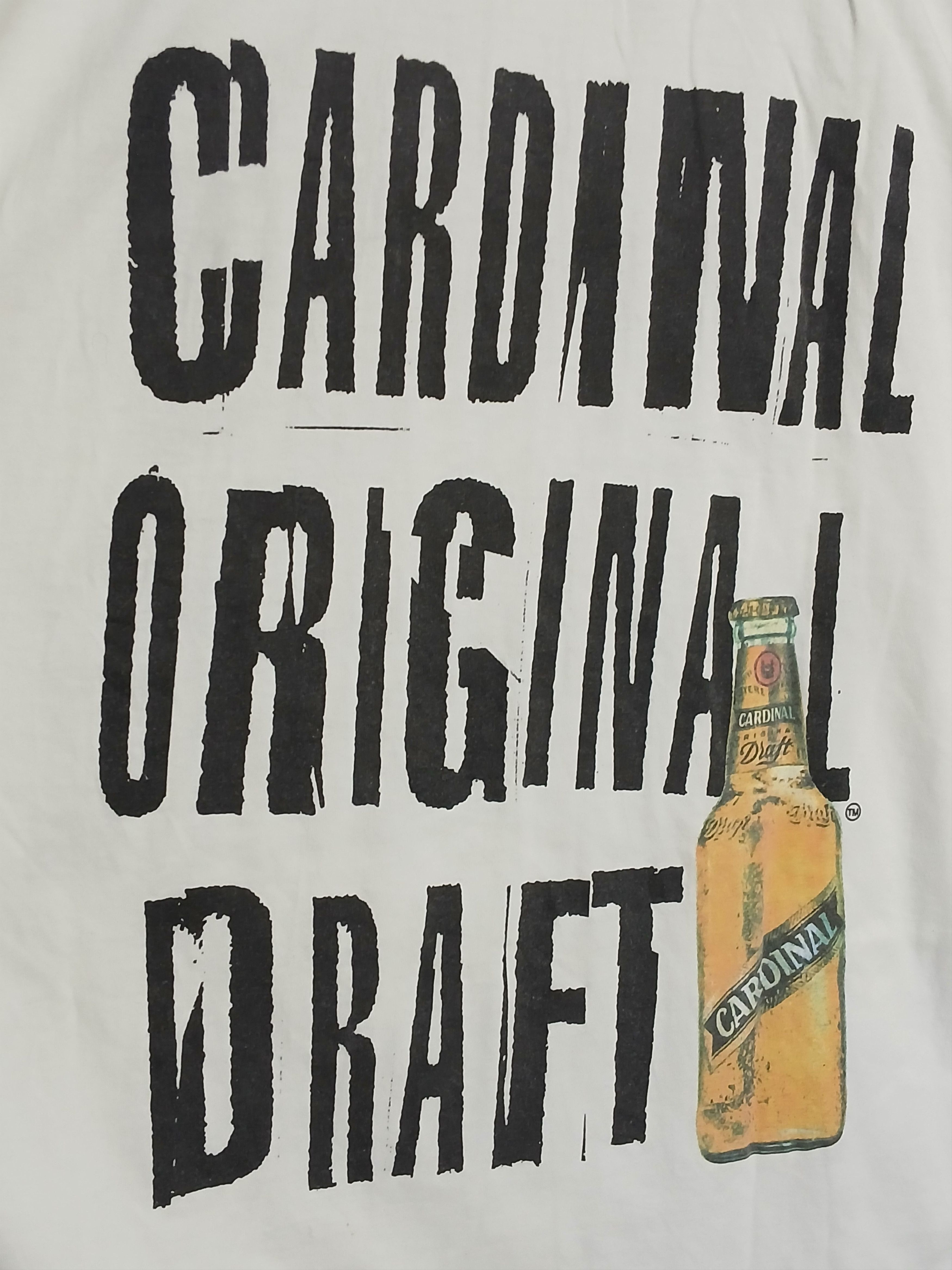 Vintage Cardinal Original Draft T-Shirt Size US XL / EU 56 / 4 - 3 Thumbnail