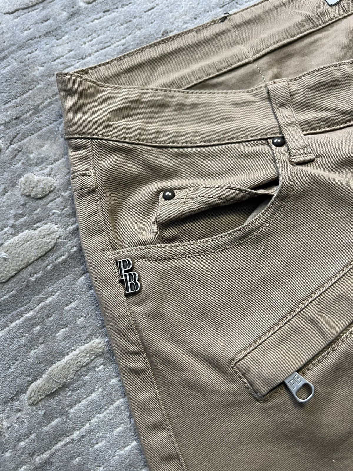Balmain Balmain pierre skinny pants bikers Size 32" / US 10 / IT 46 - 4 Thumbnail