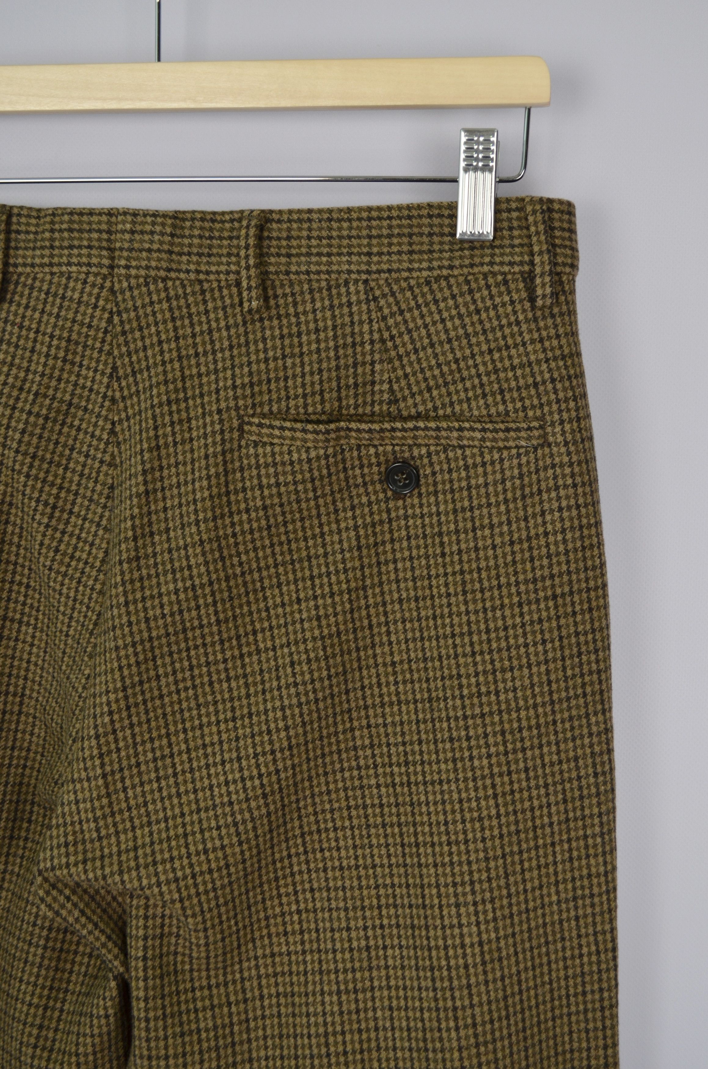 Miu Miu × Prada Miu Miu Prada Wool Check Wide Leg Pants Trousers Size IT42 Size 28" / US 6 / IT 42 - 7 Thumbnail