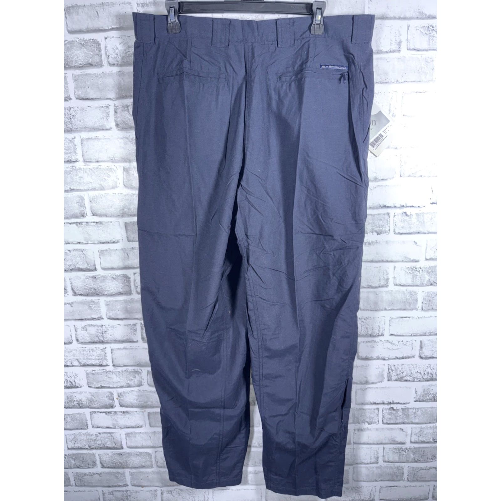 ExOfficio NWT Exofficio Travel Navy Blue Nylon Pants Mens 38x30 Size US 38 / EU 54 - 4 Thumbnail