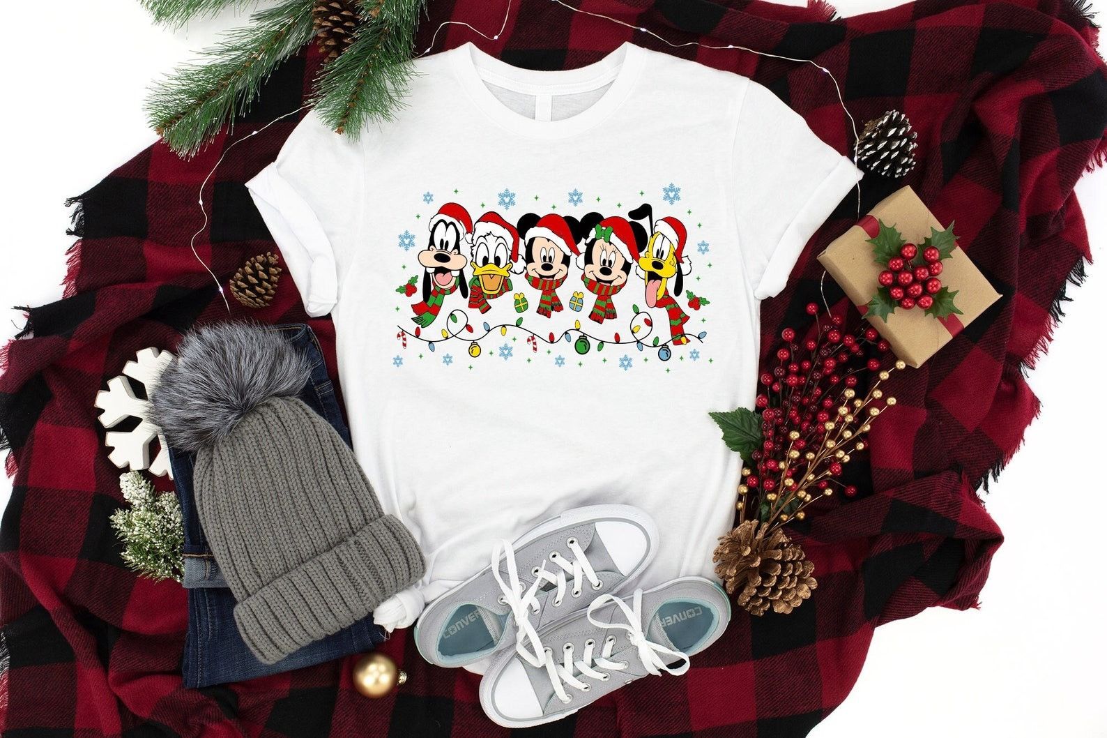 Designer × The Unbranded Brand Christmas Shirt, Christmas Matching Shirt Size XL / US 12-14 / IT 48-50 - 1 Thumbnail