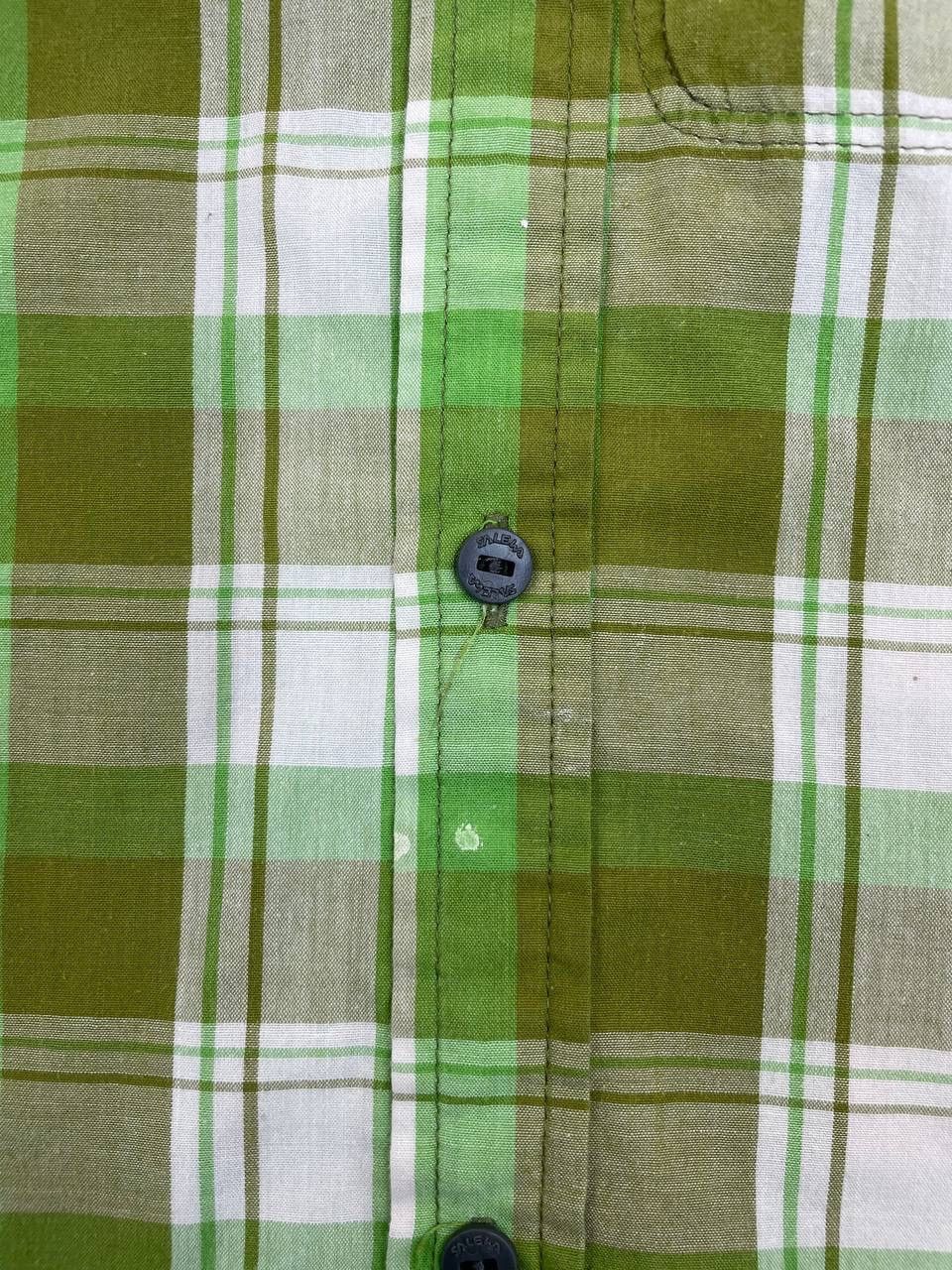 SALEWA Salewa Men Plaid Short Sleeve Shirt Green Size XL Size US XL / EU 56 / 4 - 5 Thumbnail