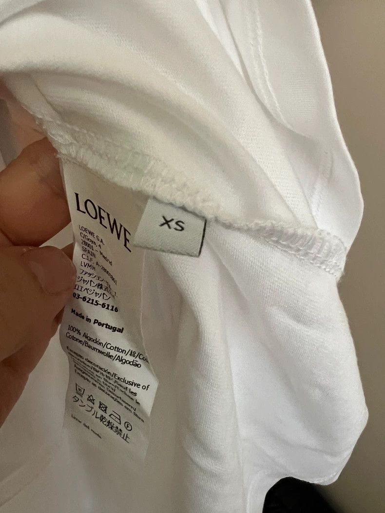Loewe loewe White short sleeves 2505-Nextarrow Size US XS / EU 42 / 0 - 5 Thumbnail