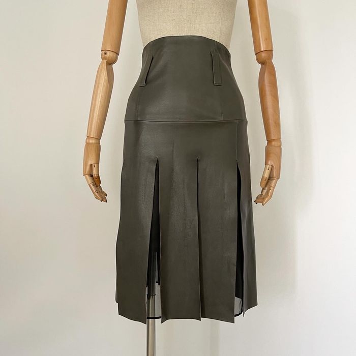 Dorothee Schumacher DOROTHEE SCHUMACHER Leather Skirt size 2 | Grailed