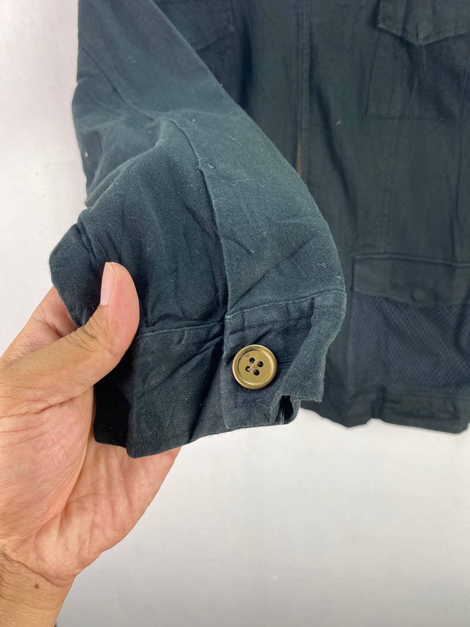Japanese Brand japanese brand fishnet pocket jacket nice design Size US L / EU 52-54 / 3 - 4 Thumbnail