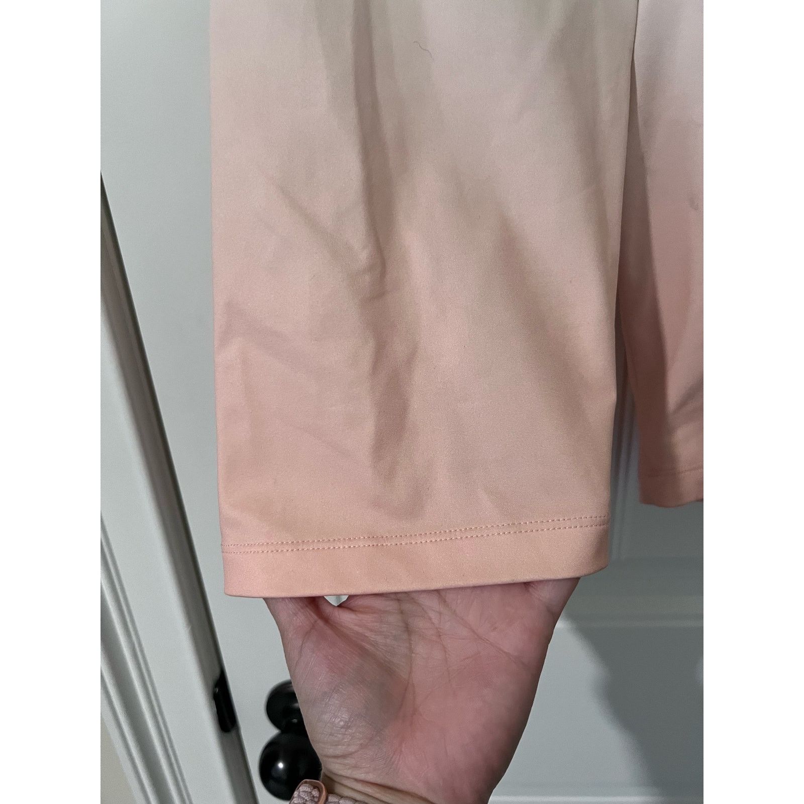 Puma Ombré Logo Gloaming Athletic Short Tights Small Green Peach Size 28" / US 6 / IT 42 - 3 Thumbnail