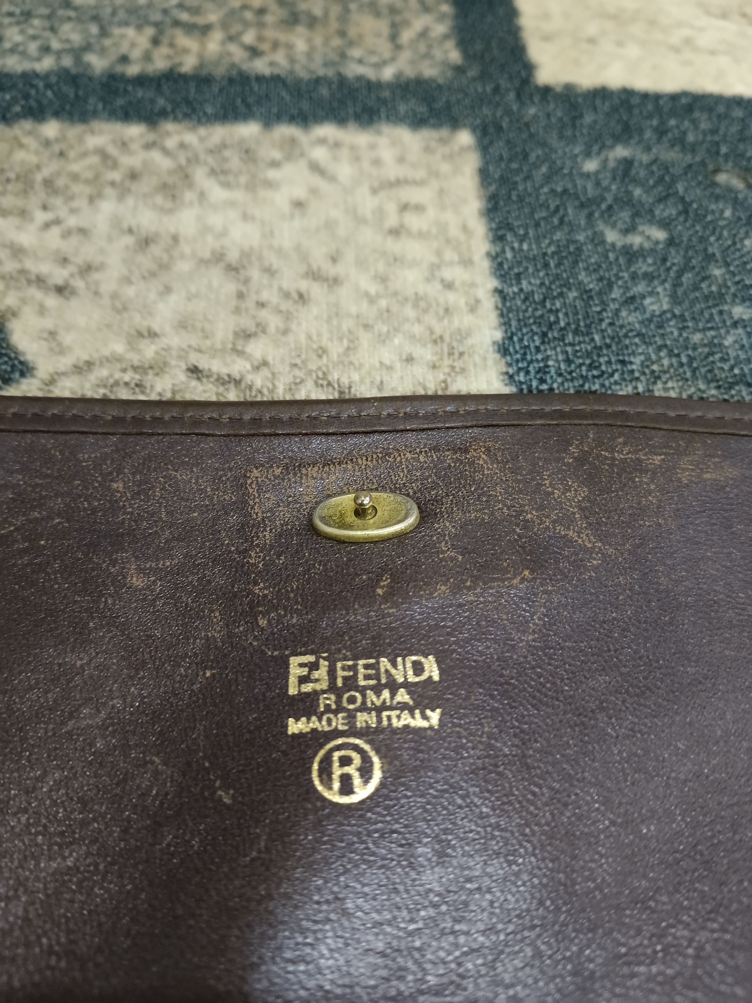 Fendi FENDI MONOGRAM CLUTH Size ONE SIZE - 12 Thumbnail