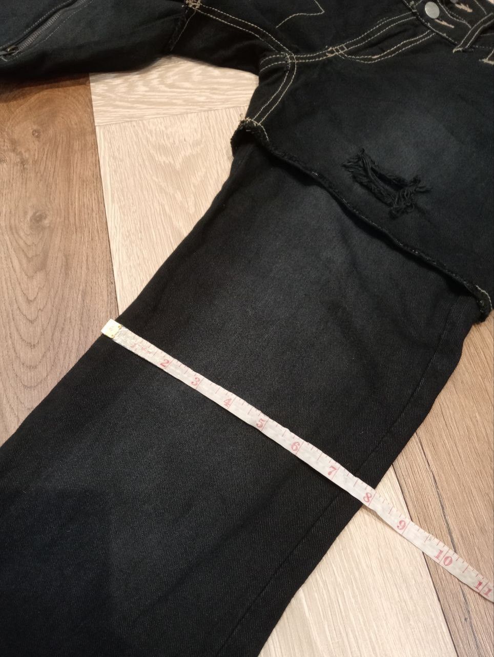 Japanese Brand JAPANESE KMK JEANS FEATURE A UNIQUE DOUBLE WAIST ANKLE ZIP Size US 34 / EU 50 - 16 Thumbnail