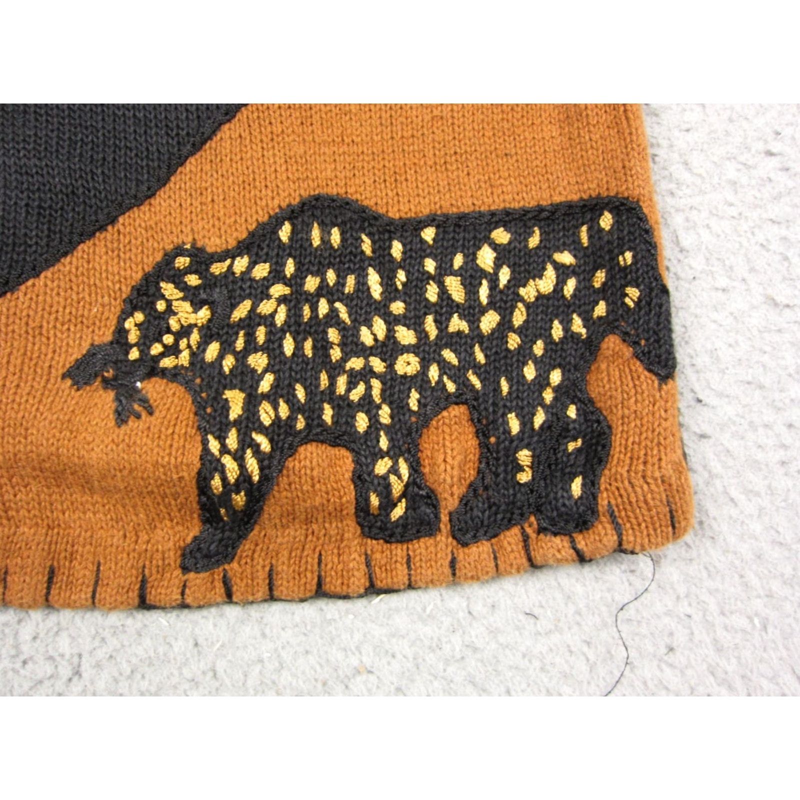 Vintage VINTAGE Victoria Harbour Sweater Womens Large Black 90s Pullover Knit Crew Neck Long Sleeve Size L / US 10 / IT 46 - 3 Thumbnail