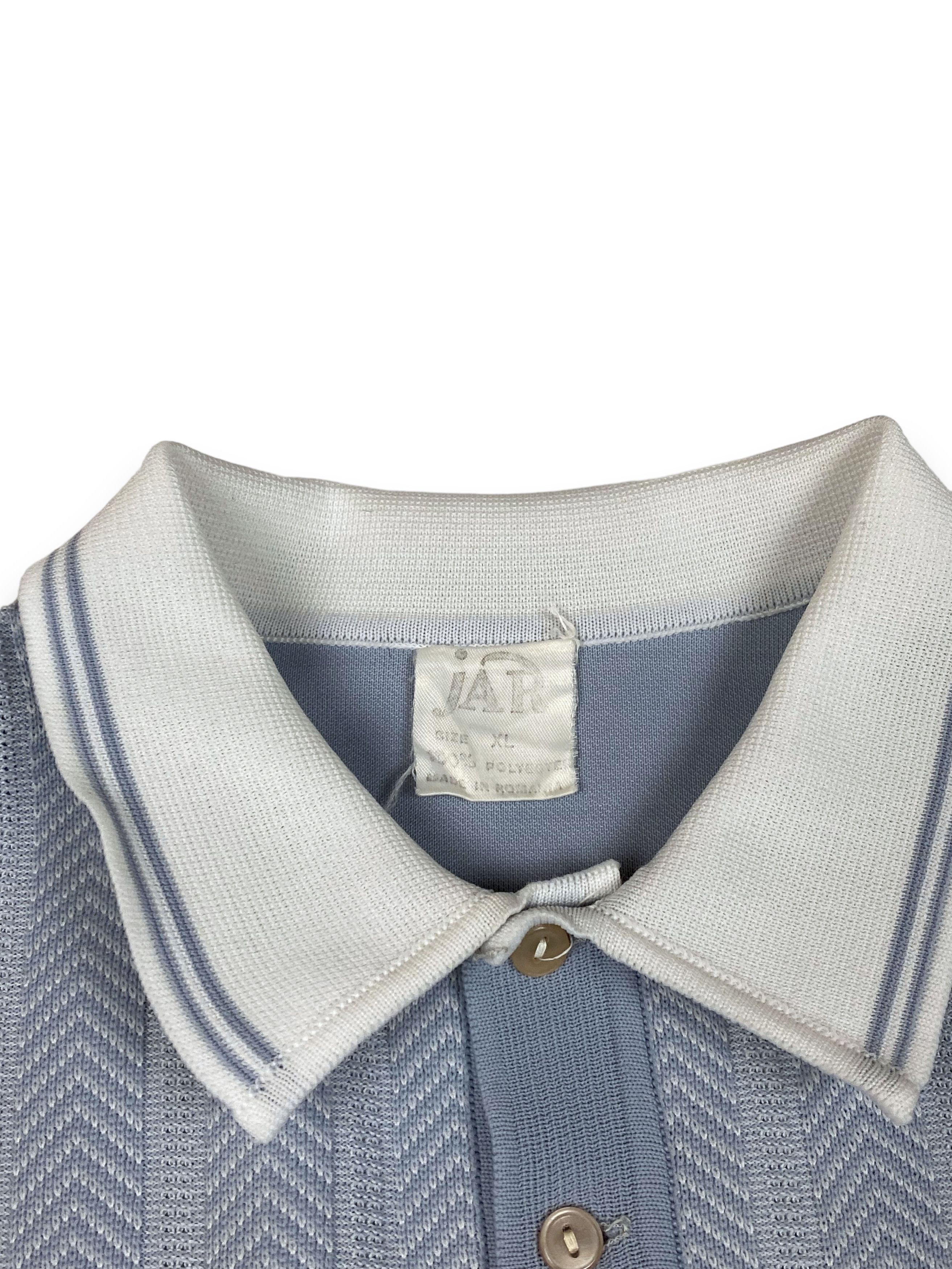 Vintage 90s Vintage JAR Oldmoney Style Sky Blue Polo Shirt M709 Size US L / EU 52-54 / 3 - 5 Thumbnail