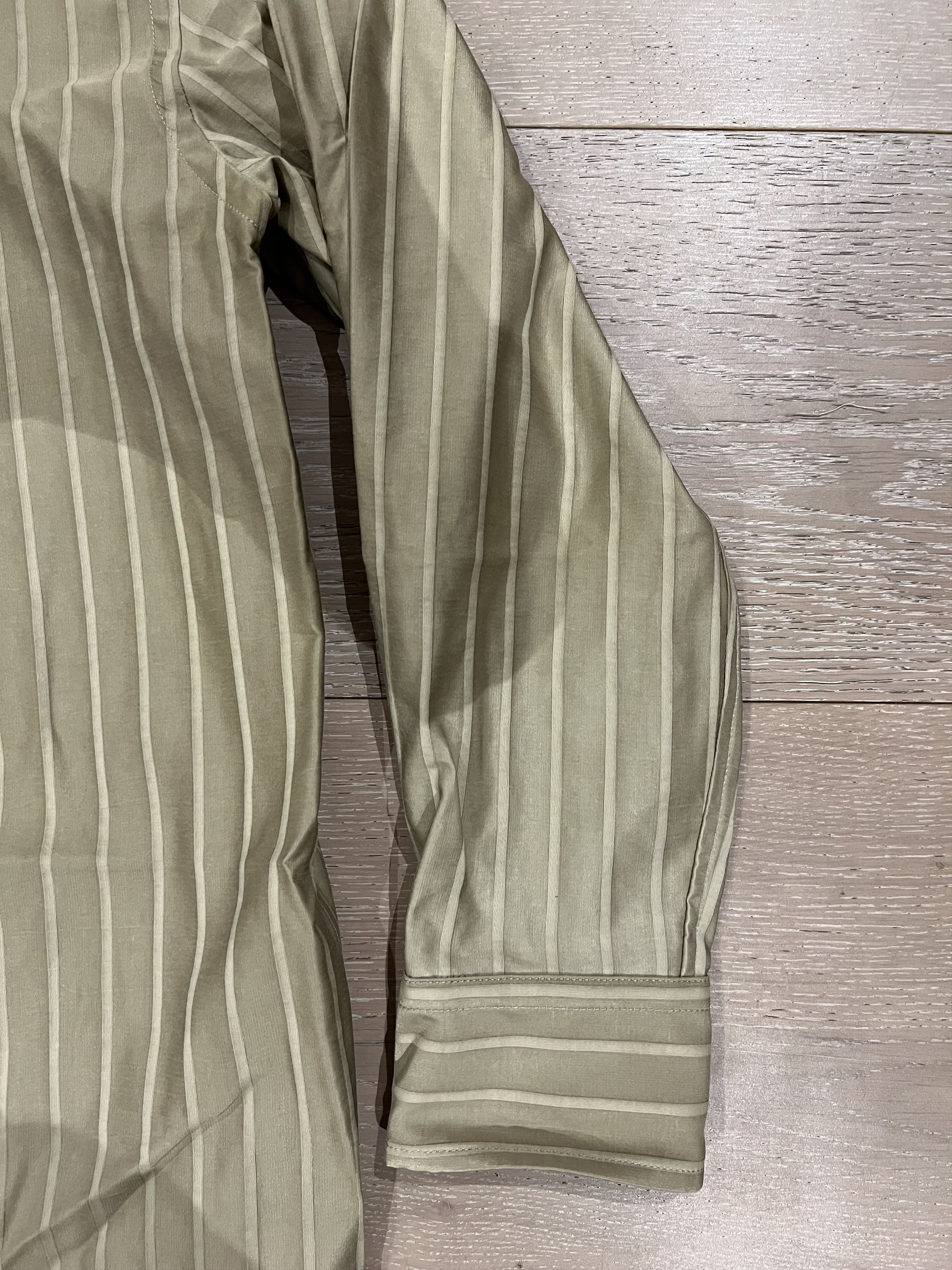 Colbo 💚 1/19 Colbo NYC TK Shirt Sheen Golden Stripe Medium NEW Size US M / EU 48-50 / 2 - 12 Thumbnail