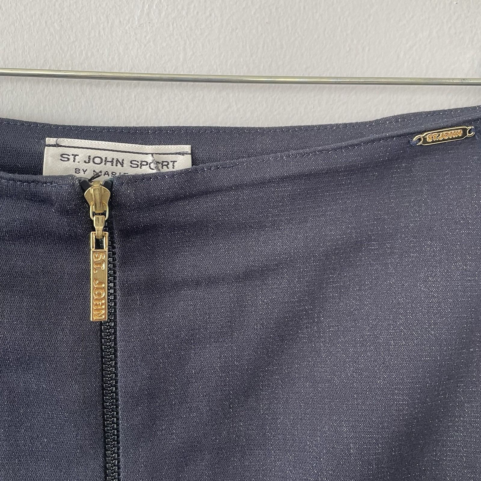 St. John Vtg St. John Sport 2 Pc Sz Small Denim Western Zip Jacket & Size S / US 4 / IT 40 - 15 Thumbnail