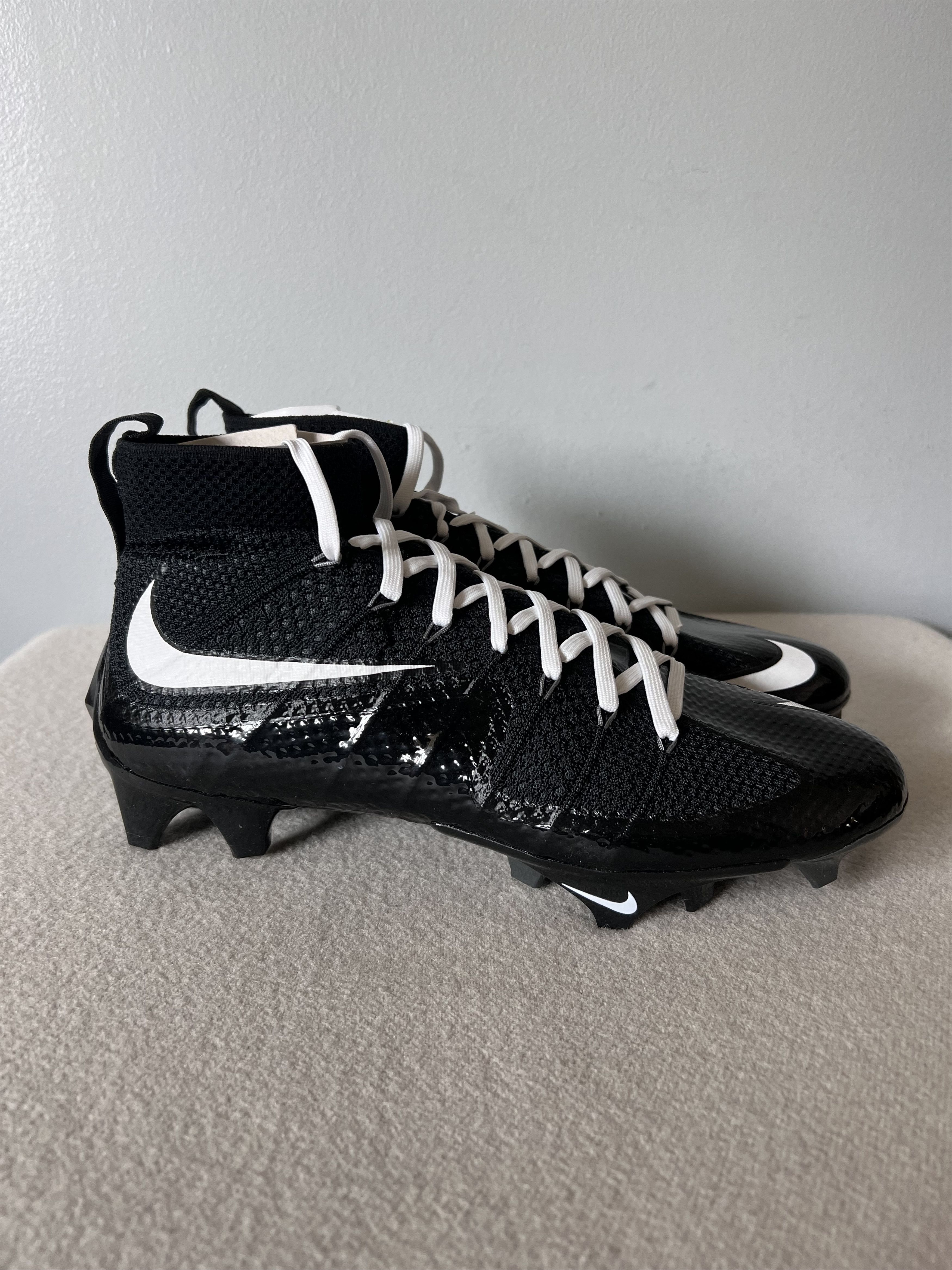 Nike Vapor Edge Untouchable 360 Cleats in Black