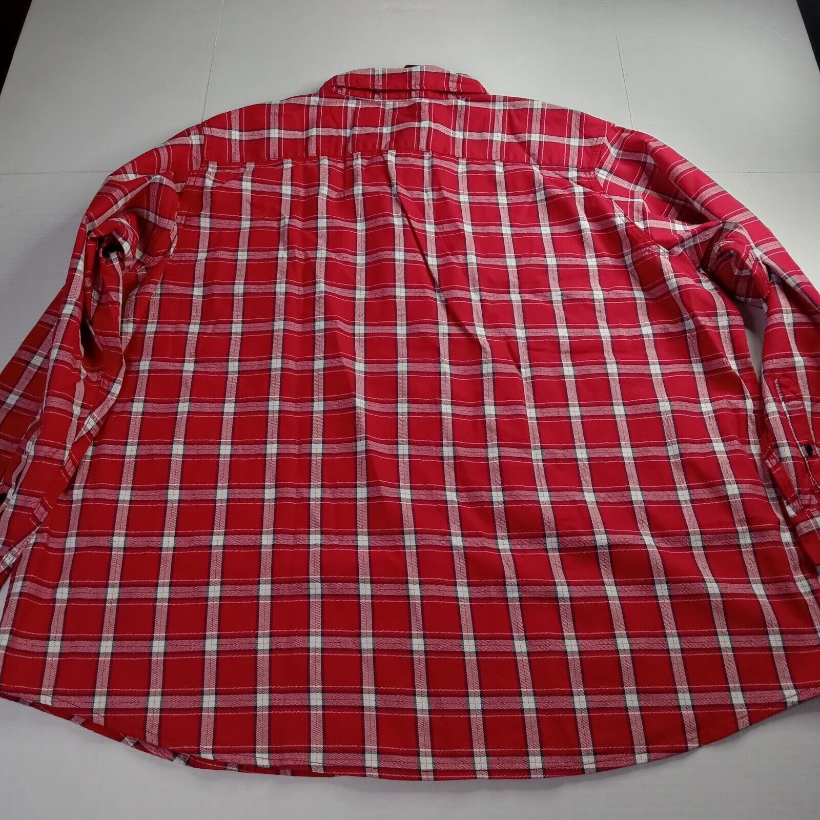& Other Stories Titicaca FR Work Shirt Flame Resistant Men's 4XL Red Plaid Size US XXL / EU 58 / 5 - 9 Thumbnail
