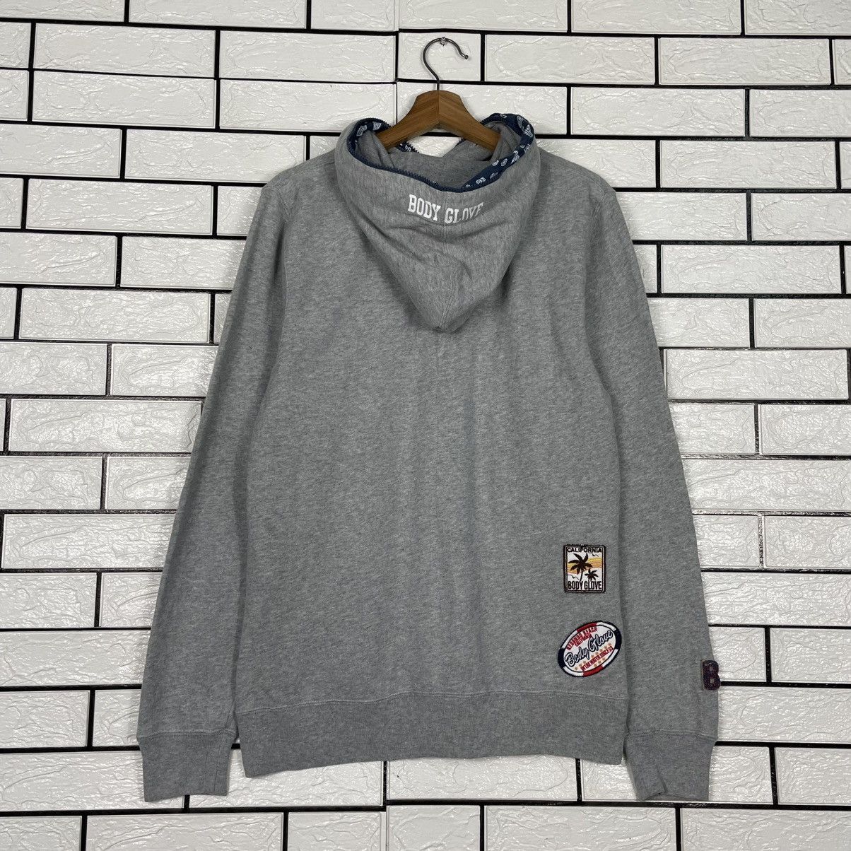 Body Glove Body Glove Big Logo Gray Hoodie Size US M / EU 48-50 / 2 - 7 Thumbnail
