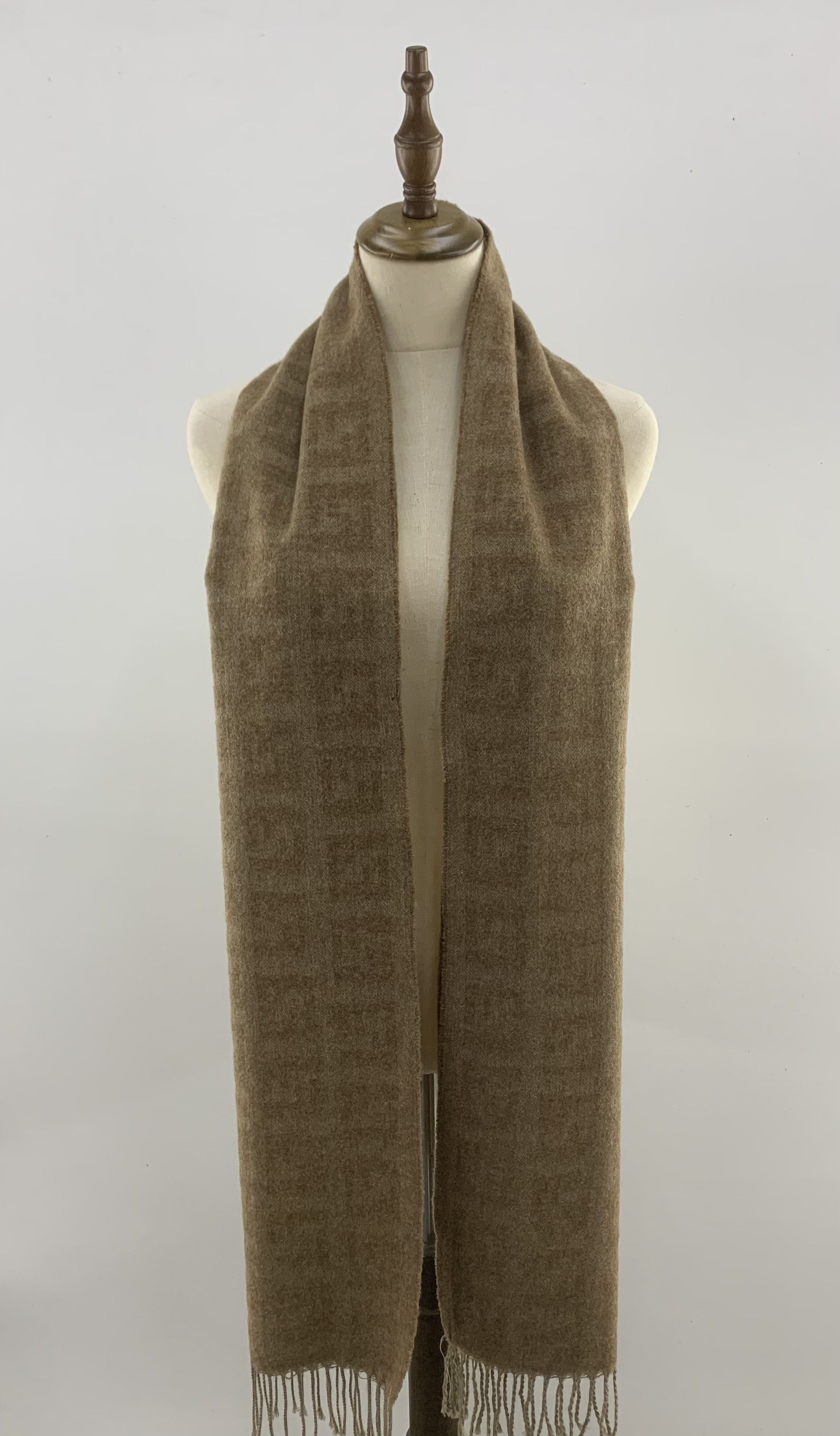 Vintage Vintage Fendi Scarf Wool Muffler Neck Wrap BL3173 Size ONE SIZE - 2 Thumbnail
