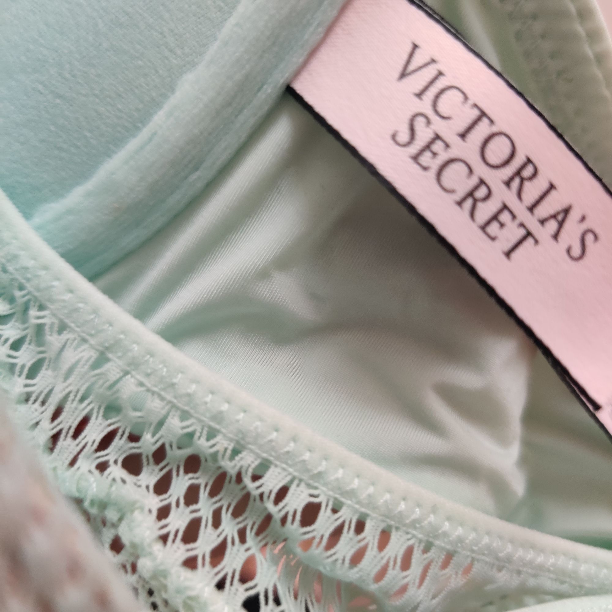 Victoria's Secret Victorias Secret Bra T-Shirt Push Up Full Coverage Mesh Race Size ONE SIZE - 3 Thumbnail