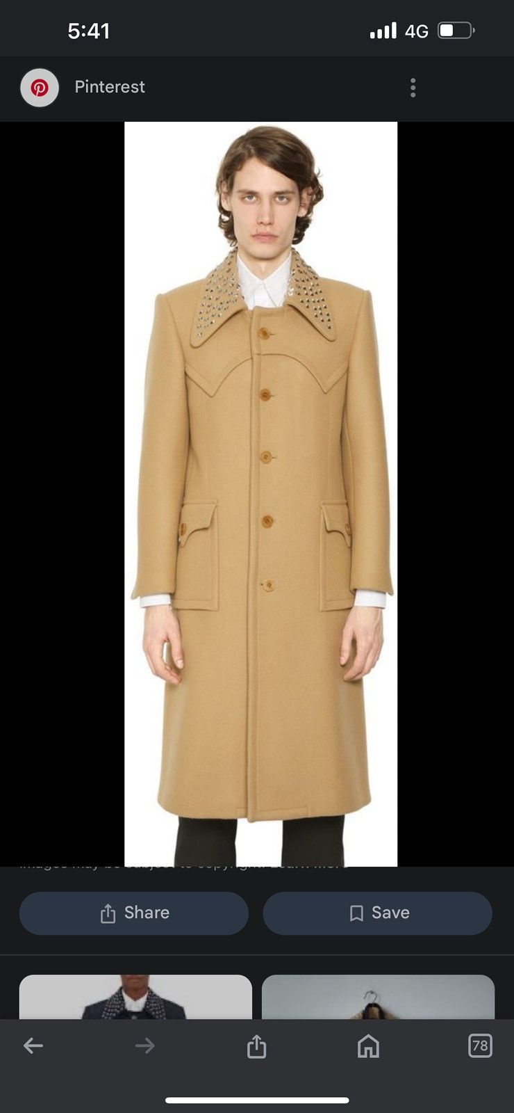 JW Anderson JW Anderson Runway Studded Mens Coat rare Size US XS / EU 42 / 0 - 7 Thumbnail