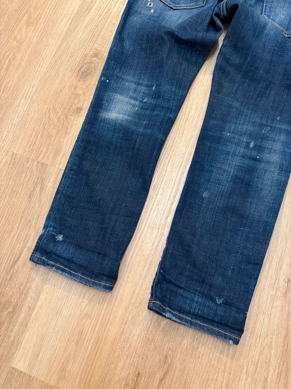 Dsquared2 Dsquared2 Cool Girl Cropped Jean Jeans Navy Denim Pants 38 Size 26" / US 2 / IT 38 - 6 Thumbnail