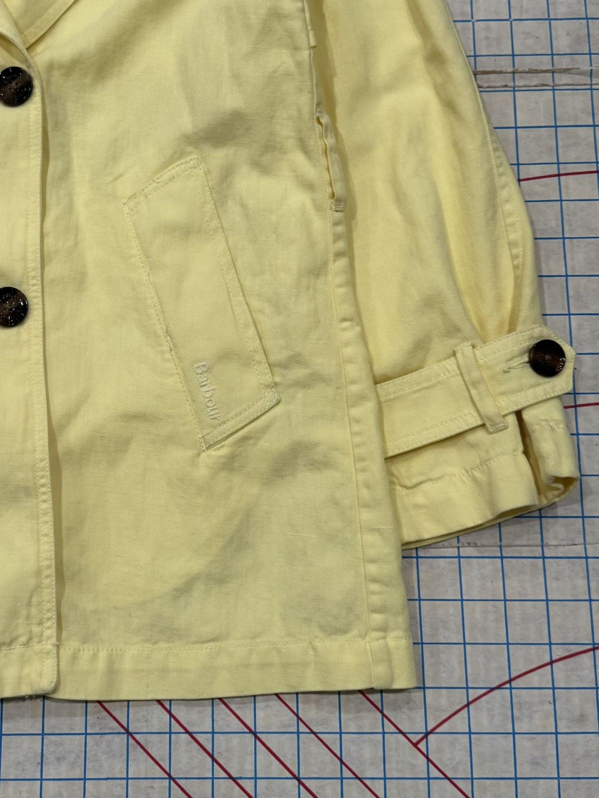 Barbour NWT Barbour Margaret Casual Lightweight Peacoat Yellow Size6 Size M / US 6-8 / IT 42-44 - 3 Thumbnail