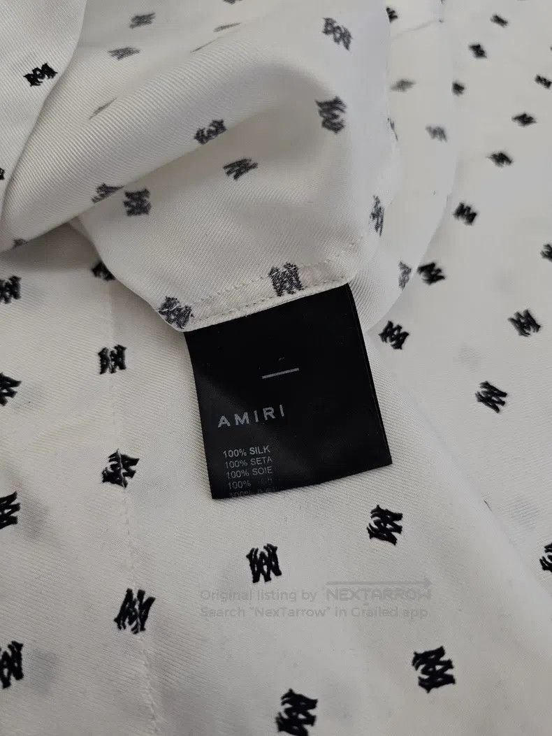Amiri Amiri Size L Silk short-sleeved shirt Size US L / EU 52-54 / 3 - 6 Thumbnail
