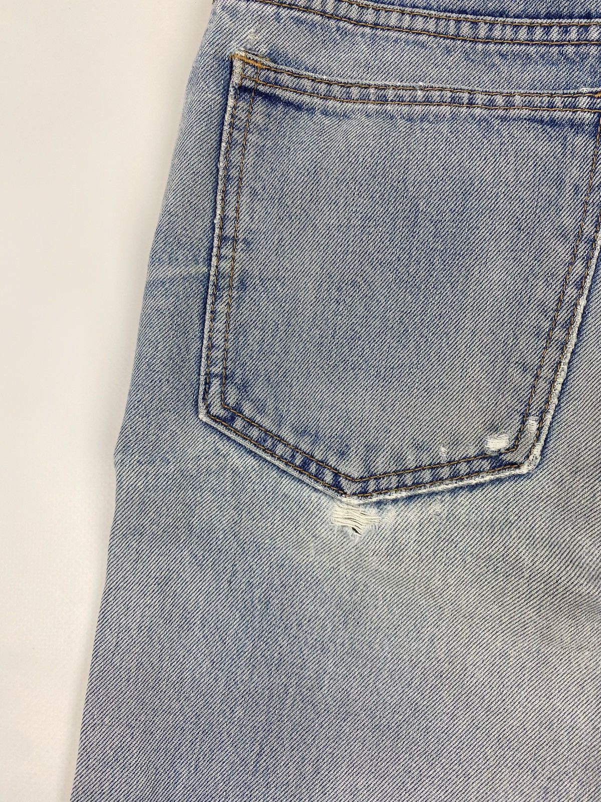 Edwin 90’s Vintage Distressed Edwin London Slim Washed Denim Pants Size US 32 / EU 48 - 10 Thumbnail