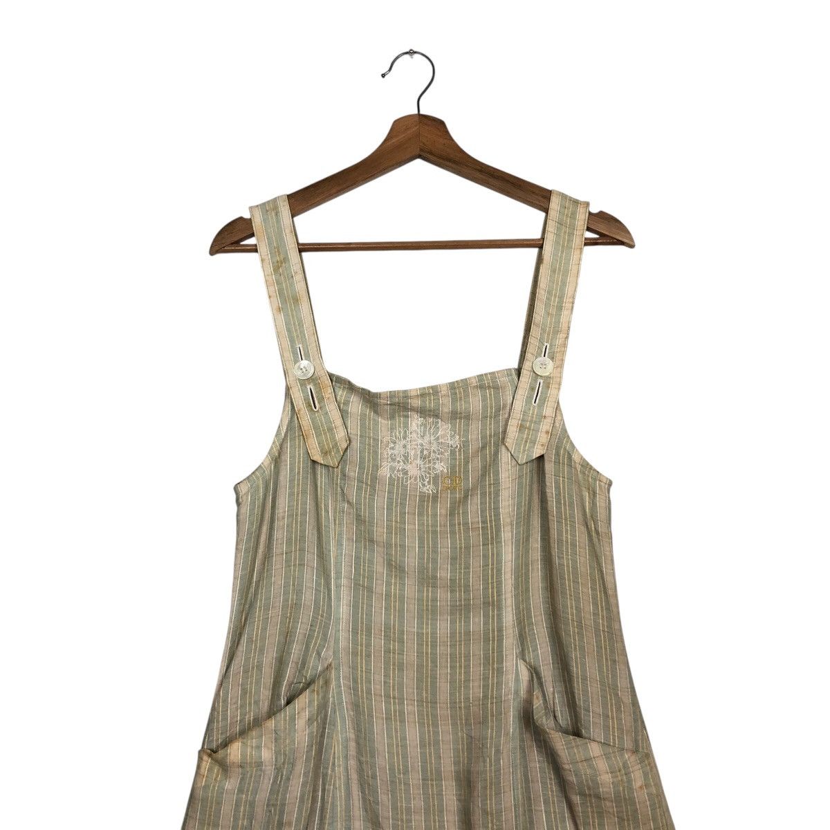 Christian Dior Monsieur 📌Christian Dior Sports Dress Striped Design Size L / US 10 / IT 46 - 4 Thumbnail