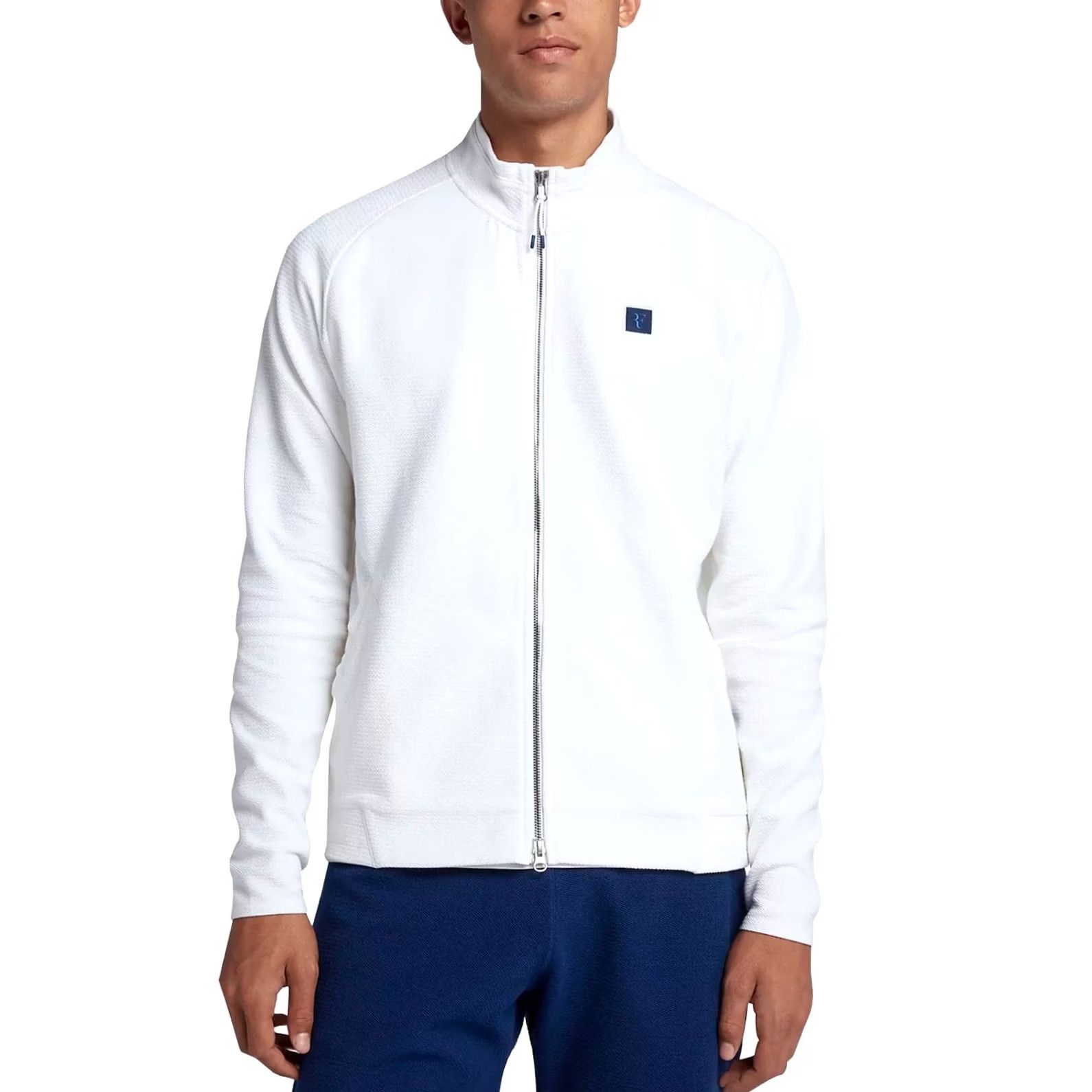 Nike Nike Roger Federer RF Tennis Challenge Court Zip Hoodie Mens XL White Size US XL / EU 56 / 4 - 2 Thumbnail
