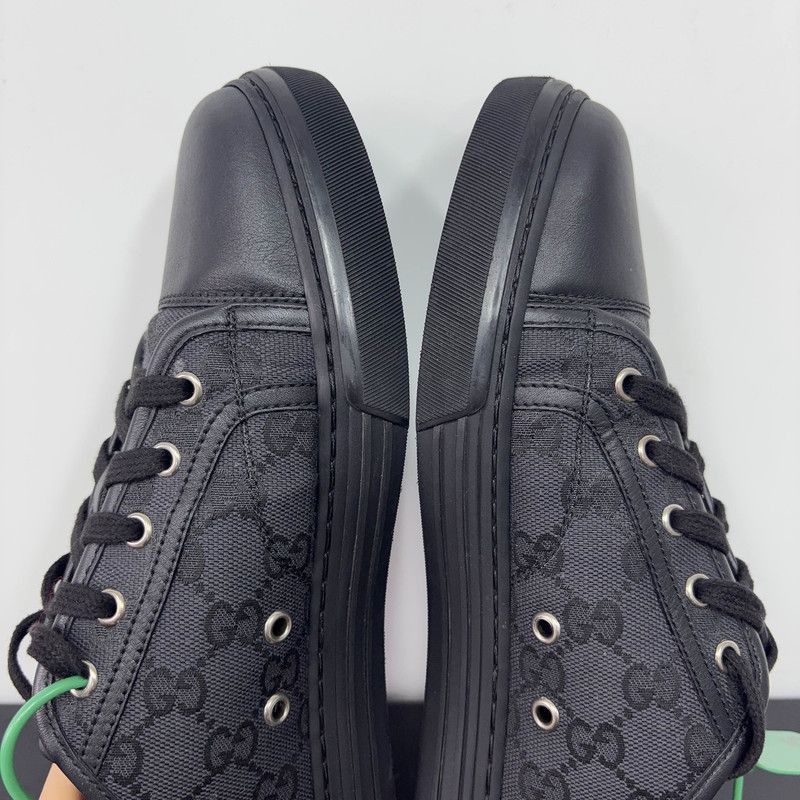Gucci Gucci Fashion Low-Top Sneakers for Men in Black - Size US 9.5 / EU 42-43 - 5 Thumbnail