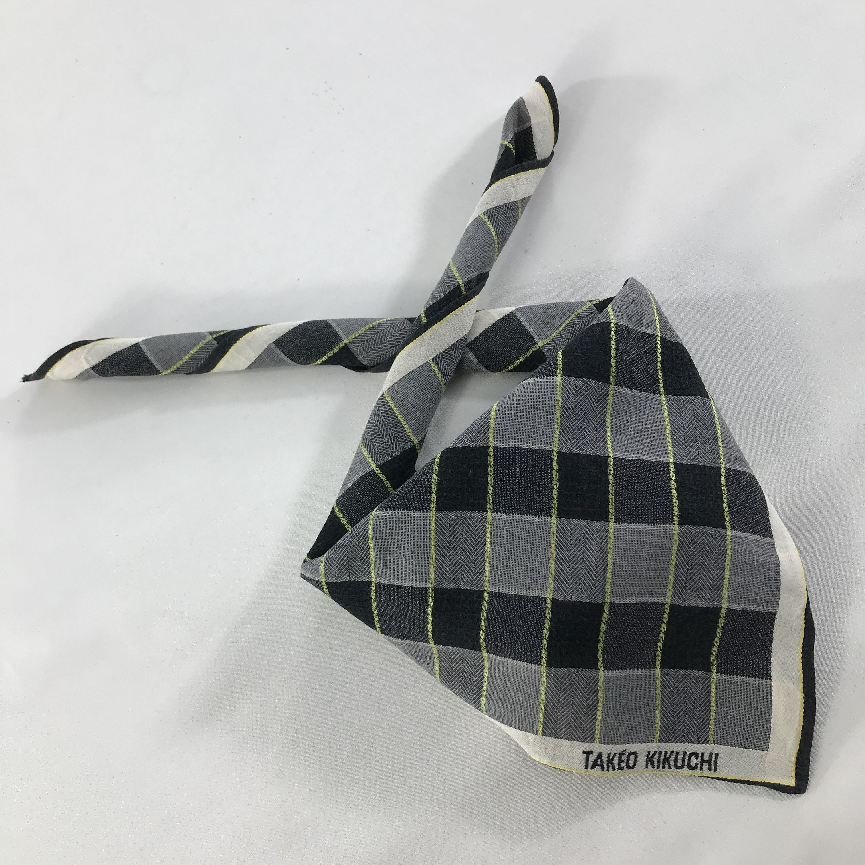 Takeo Kikuchi × Vintage Takeo Kikuchi Bandana / Handkerchief / Neckerchief - S1534 Size ONE SIZE - 4 Thumbnail